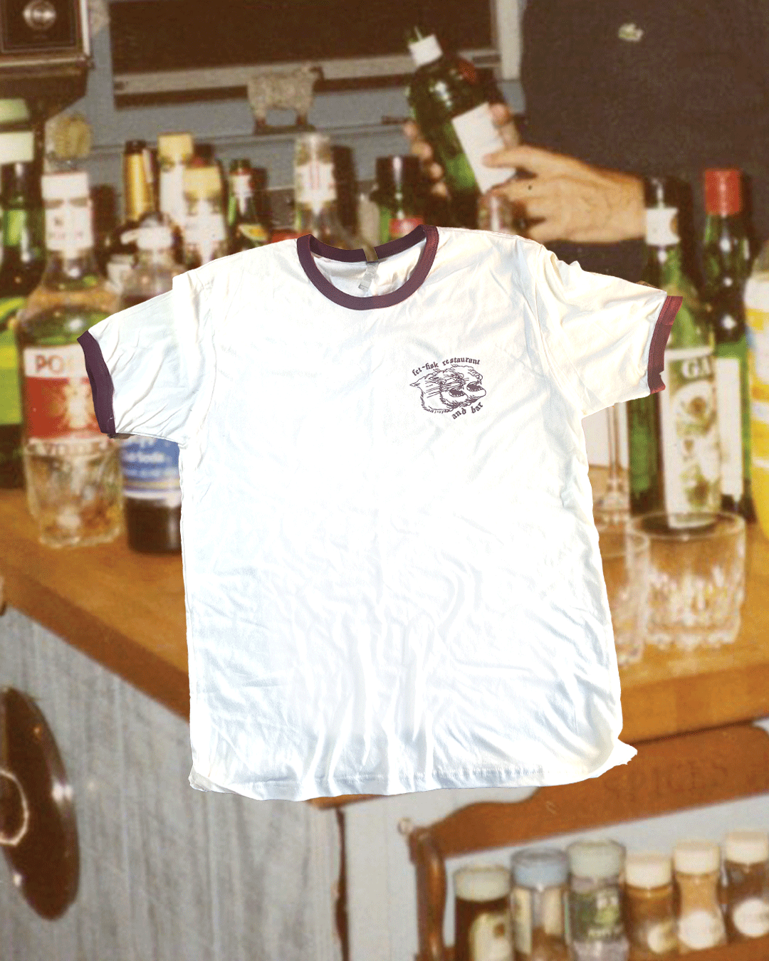 SPEEDY CAT RINGER TEE