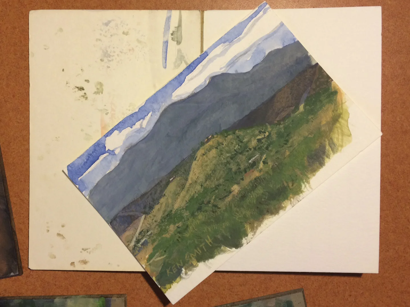 What’s in Ken’s Sketchbook – Postcard from Santa Fe