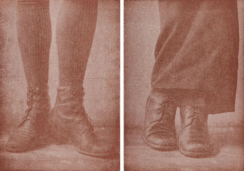 Self Portrait, 2012. Photopolymer Relief. When I first entertained the idea of getting an M.F.A. with a concentration in printmaking and photography, I needed a portfolio. These were part of that effort.