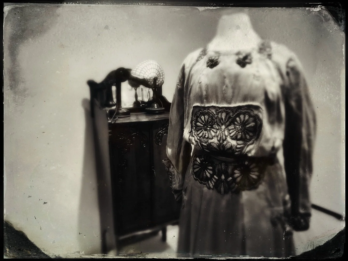 This is Maybe&rsquo;s style when she turns 60, but she appreciates it none-the-less (or as much as 20-something can). But I learned so much from a lecture by @bustletextiles on Victorian clothing and beyond this past weekend. It was part of &ldquo;Et