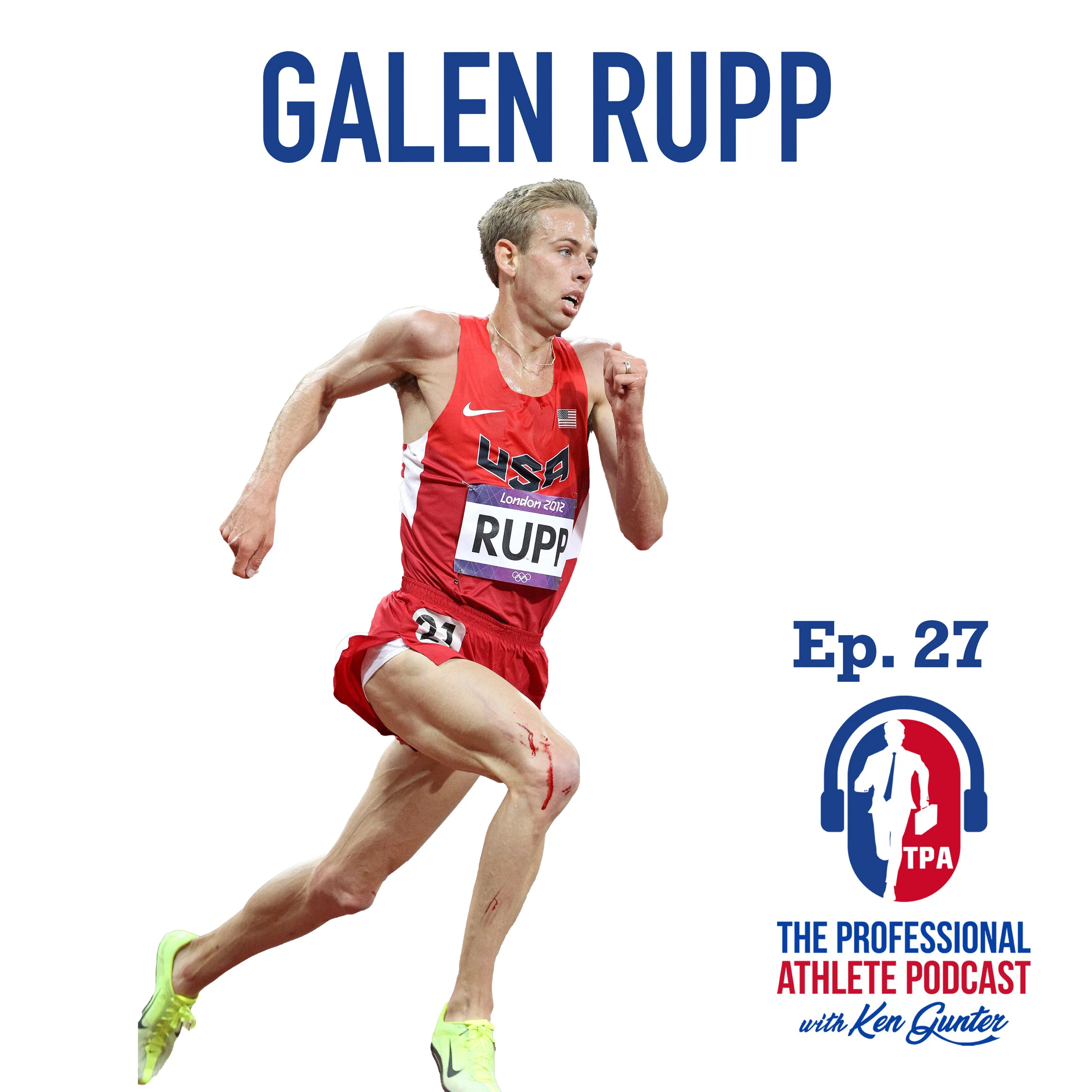 27. Galen Rupp - 3x Olympian, American Distance Runner