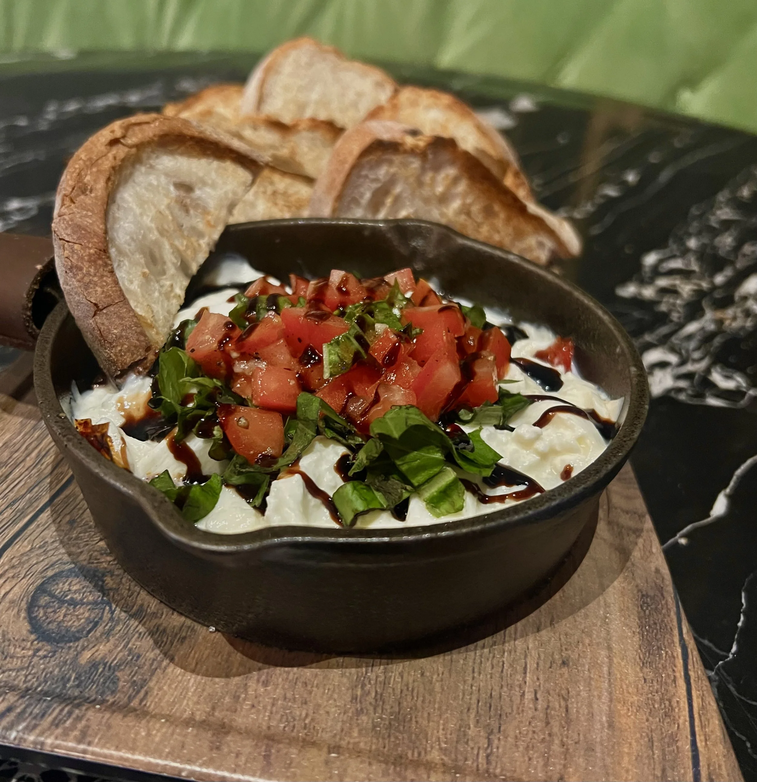 New Roasted Tomato & Burrata appetizer ! 