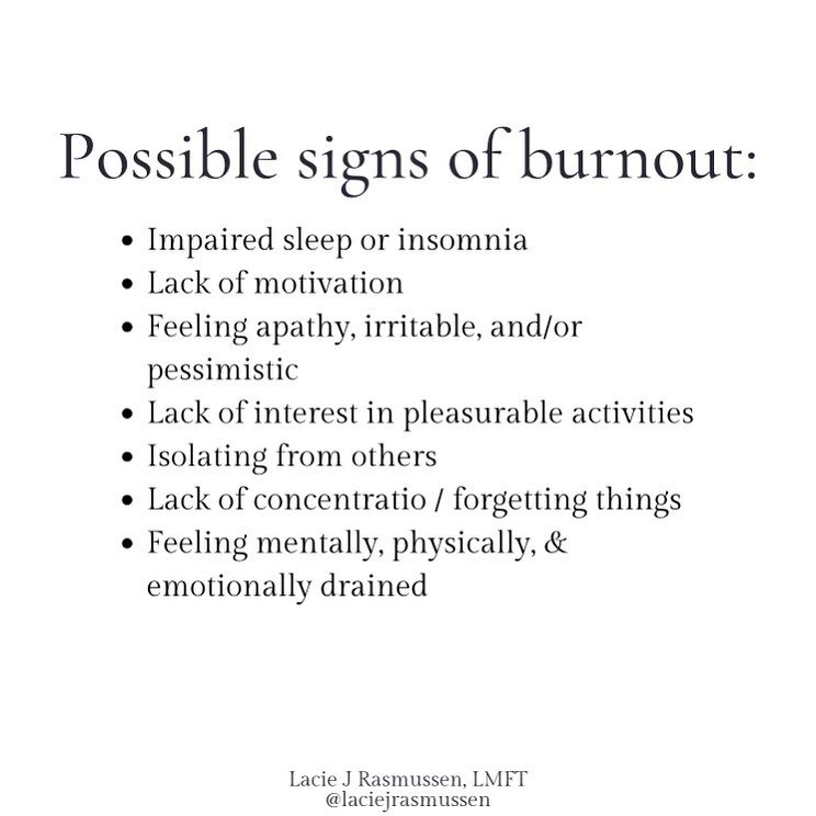 There are many symptoms associated with burnout - these are just a few. Depression and anxiety are also key symptoms we see in dealing with burnout.

What else would you add?

#burnout #takeabreak #beinghuman #happiness #bepresent #selfreflection #se
