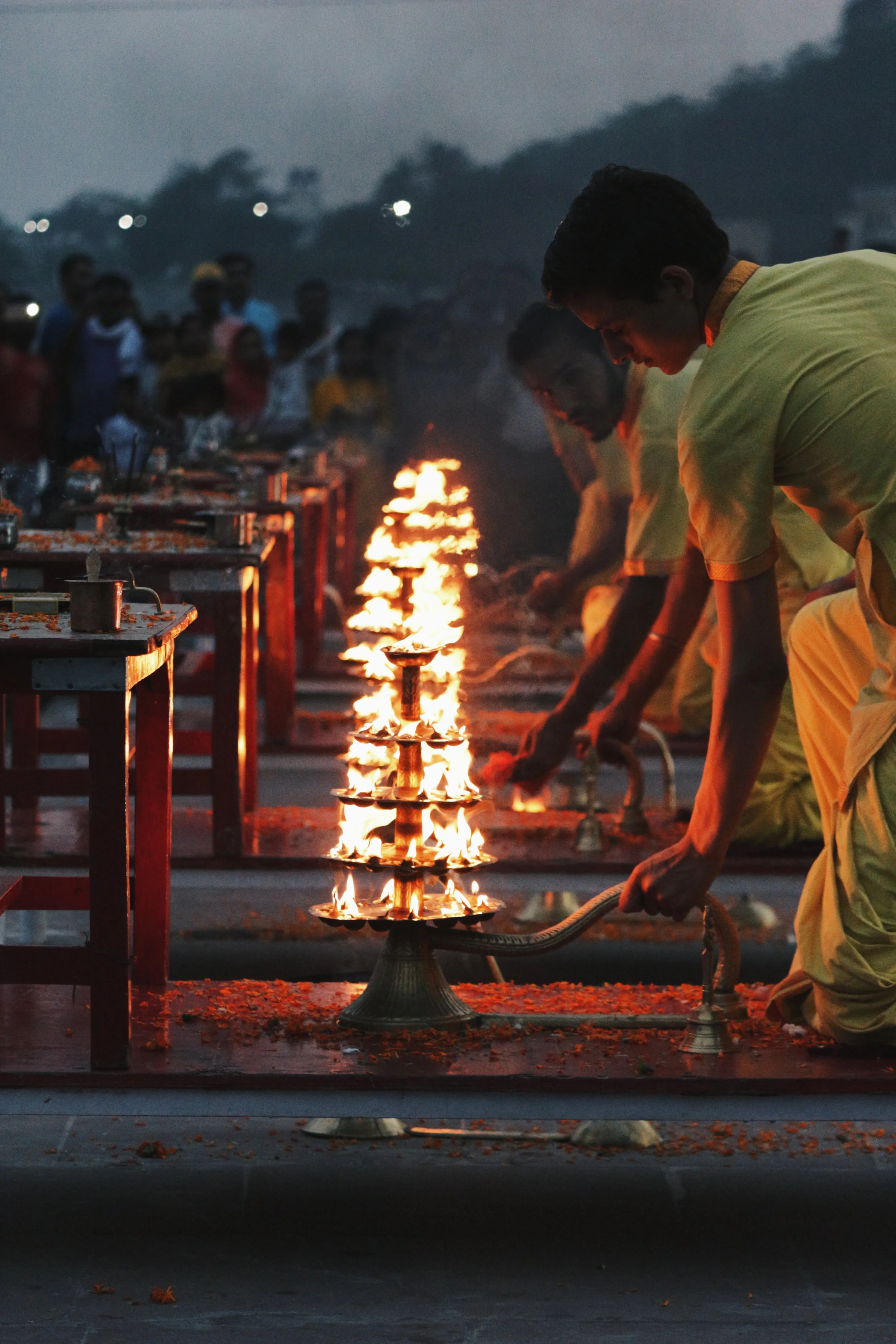 Aarti by the Ghats