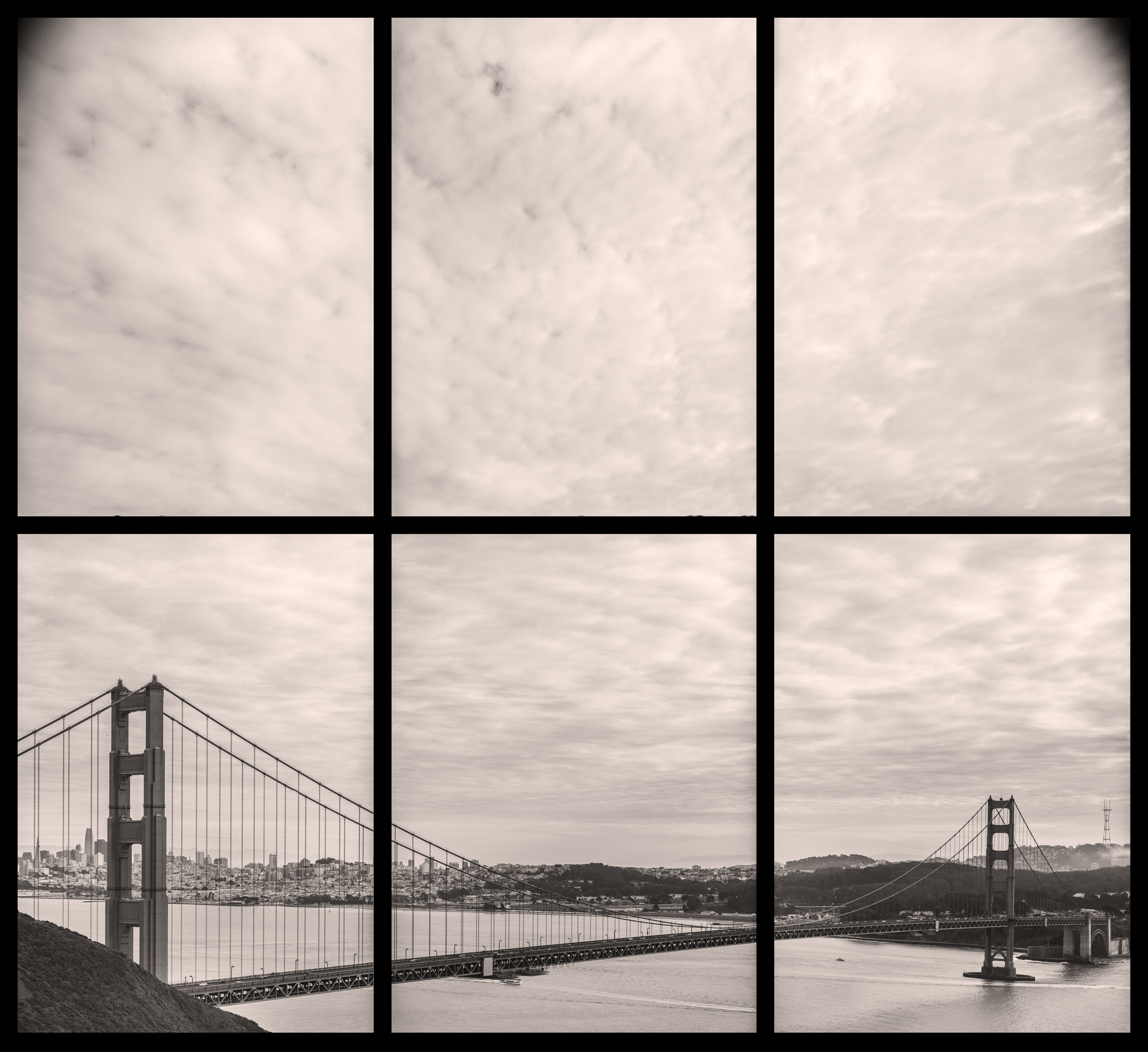 Golden Gate Hexaptych