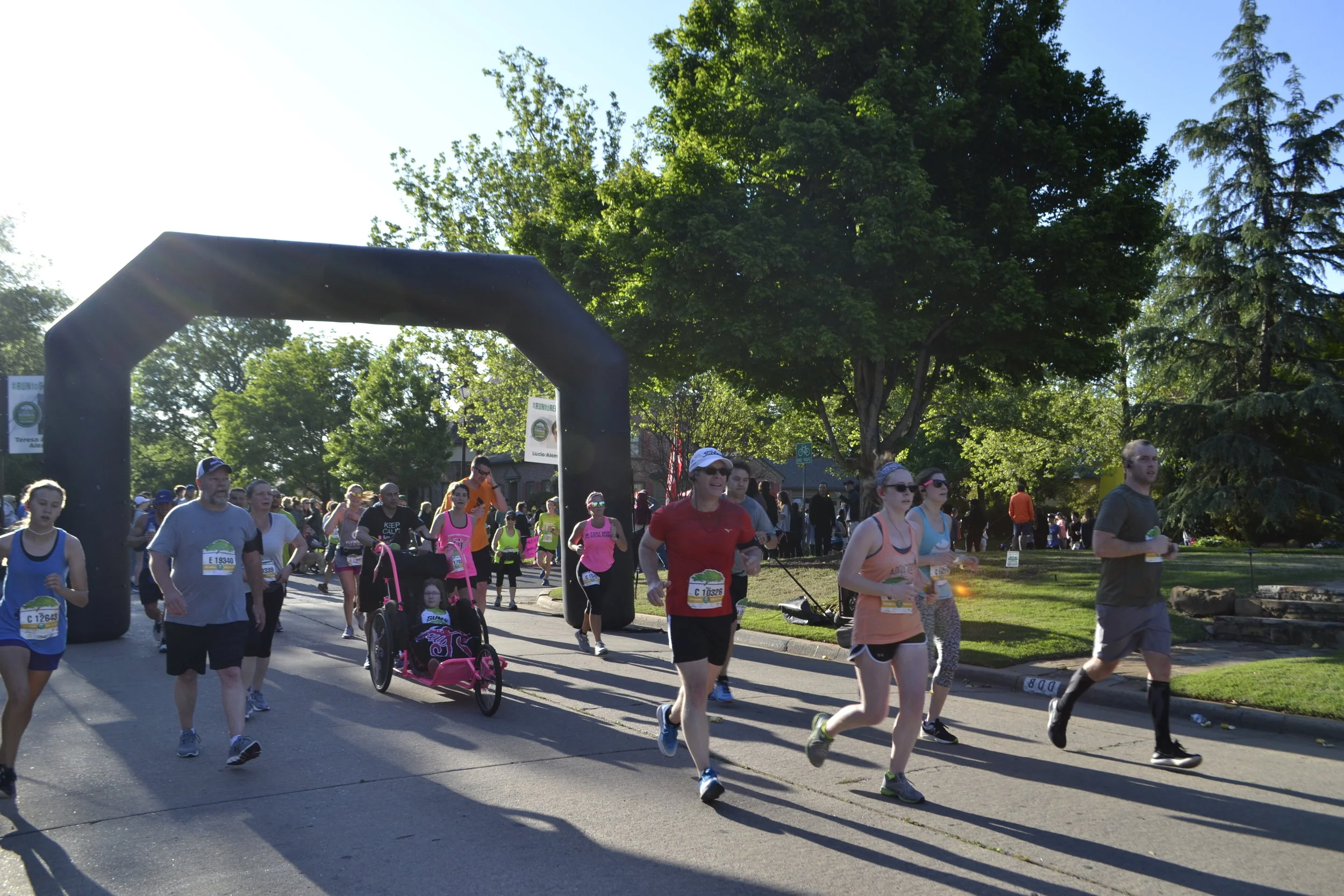 OKC Marathon — Crown Heights Edgemere Heights Neighborhood