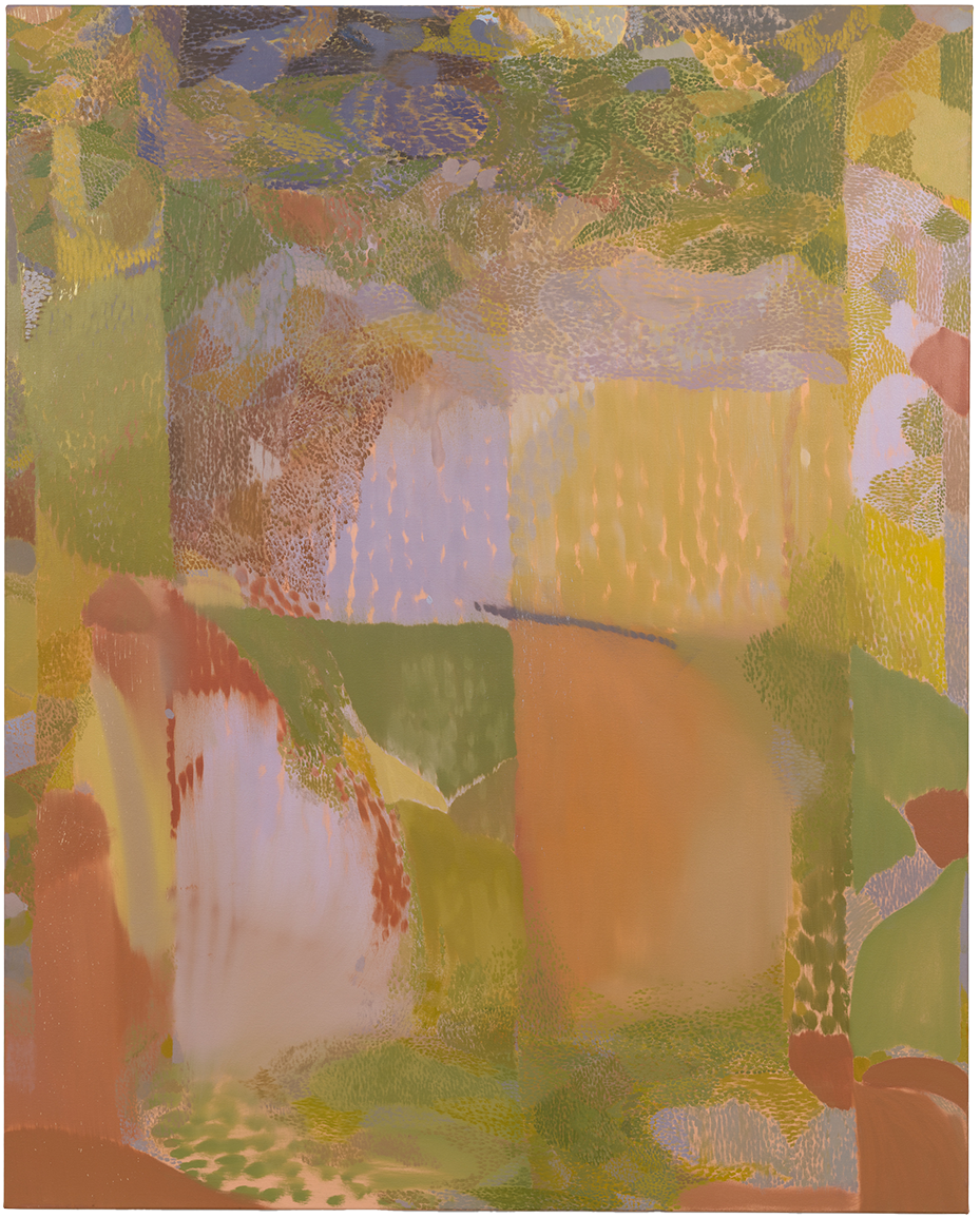  Skylar Hughes,  Lost Mind in the Tall Grass , 2025, Oil on canvas, 60  ×  48 inches, 152.4  ×  121.9 cm 