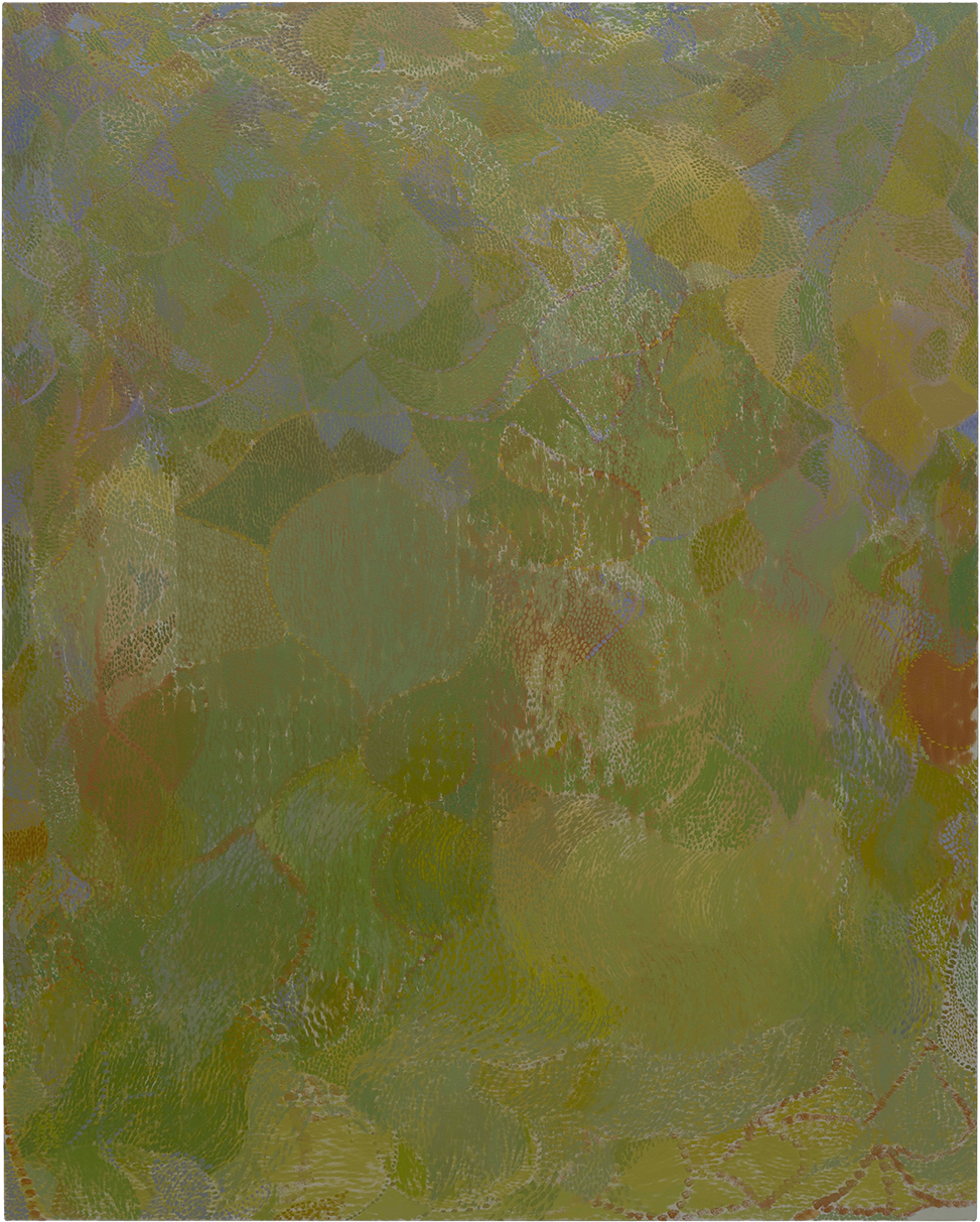  Skylar Hughes,  Second Cave , 2026, Oil on canvas, 60  ×  48 inches, 152.4  ×  121.9 cm 