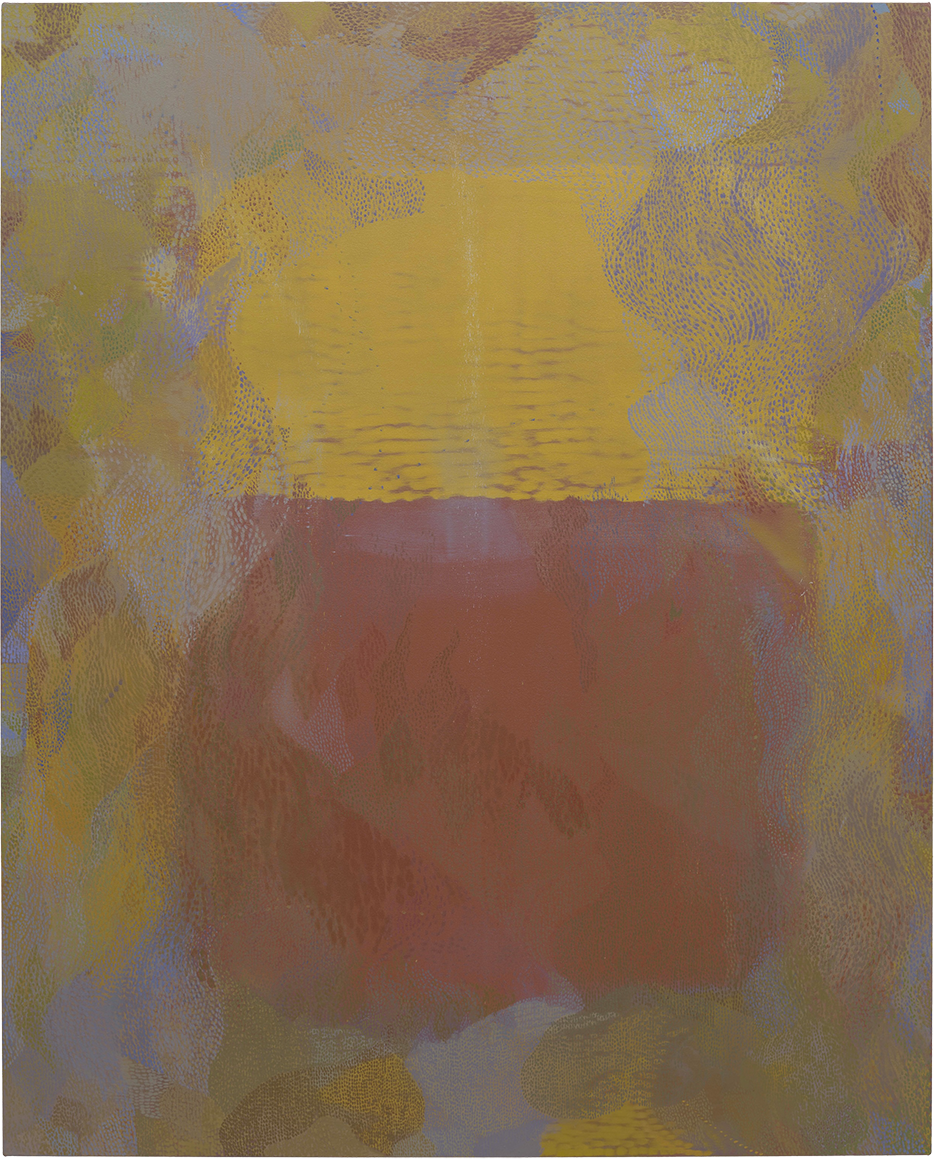  Skylar Hughes,  Red Cave , 2026, Oil on canvas, 60  ×  48 inches, 152.4  ×  121.9 cm 