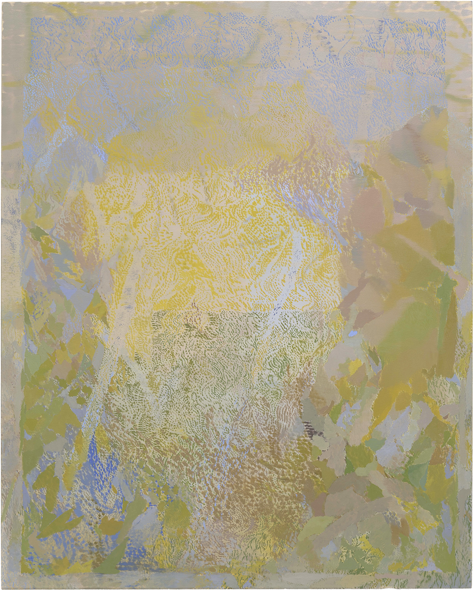  Skylar Hughes,  Clipping Lilies , 2026, Oil on canvas, 60  ×  48 inches, 152.4  ×  121.9 cm 
