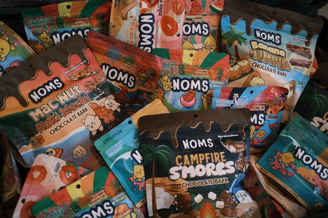 💥 FOR THE LI HING MUI LOVERS💥 

Excited to bring one of our favorite candies from Hawaii to Seattle! We will be selling NOMS candy during our pop-ups &amp; markets this summer! 
Shoutout to RJ at @hawaiicandyfactory 🤙🏽 

💥 NOMS Da Pouch - Da Mix