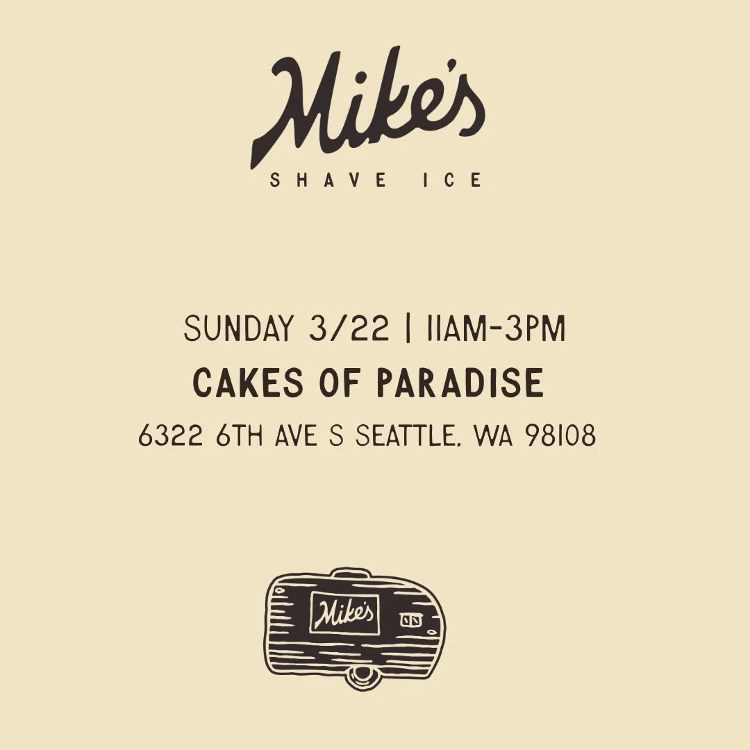 We&rsquo;re baaaack! Teaming up w/ @cakesofparadisebakery1 &amp; @seattle_poi_company for a pop-up full of Hawaiian sweets &amp; snacks! See you all there 🌺🤙🏽