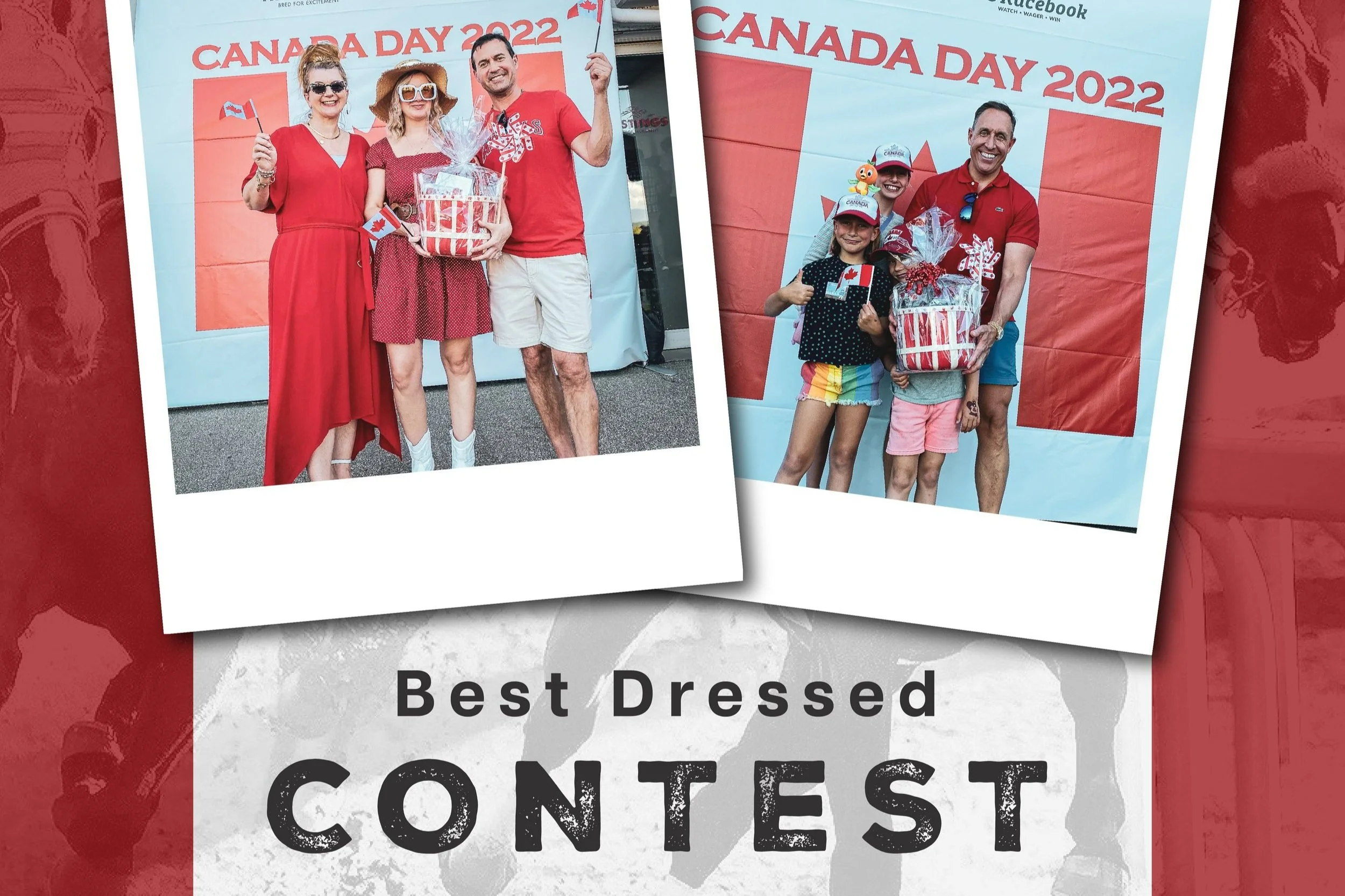 BEST DRESSED CONTEST on Canada Day at Hastings Racecourse! Chance to win a $600 prize!
