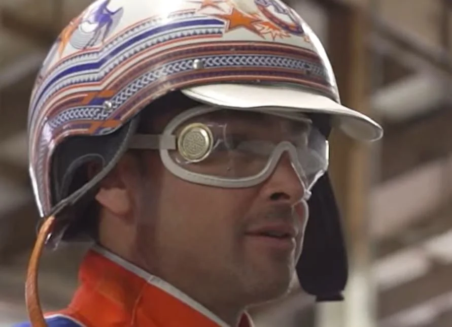 Brandon Campbell, a driver at Fraser Downs