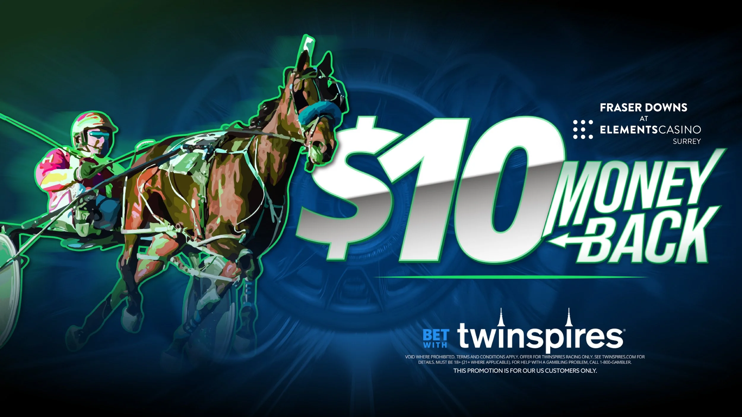 [Fraser Downs] TwinSpires $10 Money Back