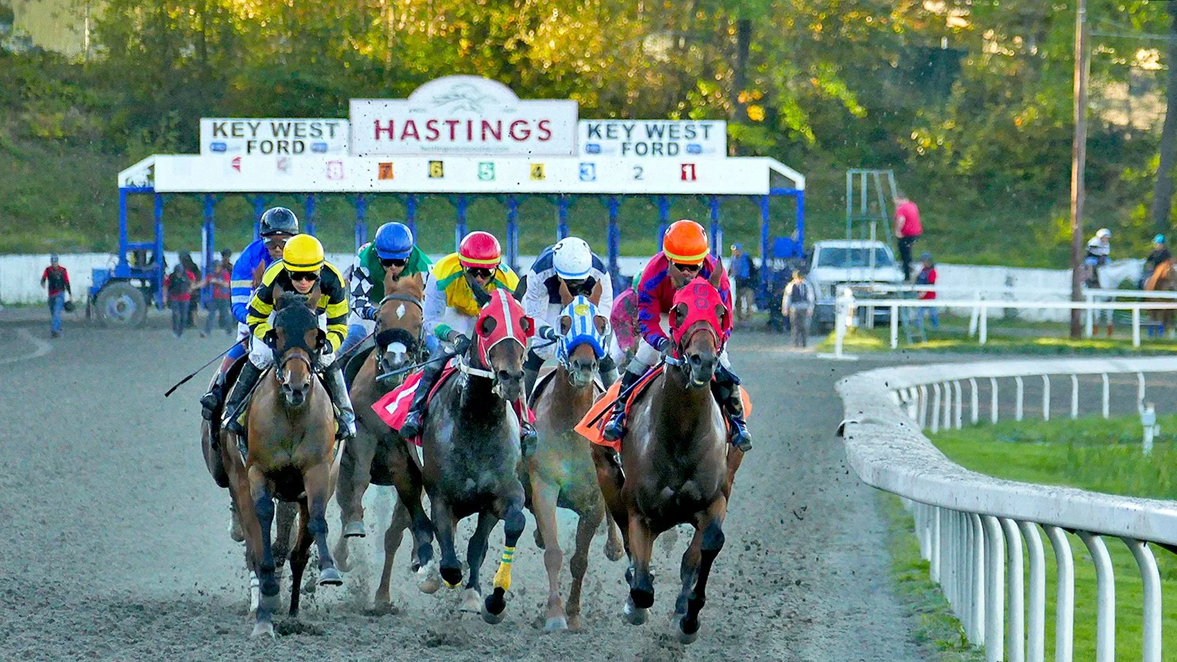 Action in the 7th Race...September 29, 2024...photo Michael Bye.jpg