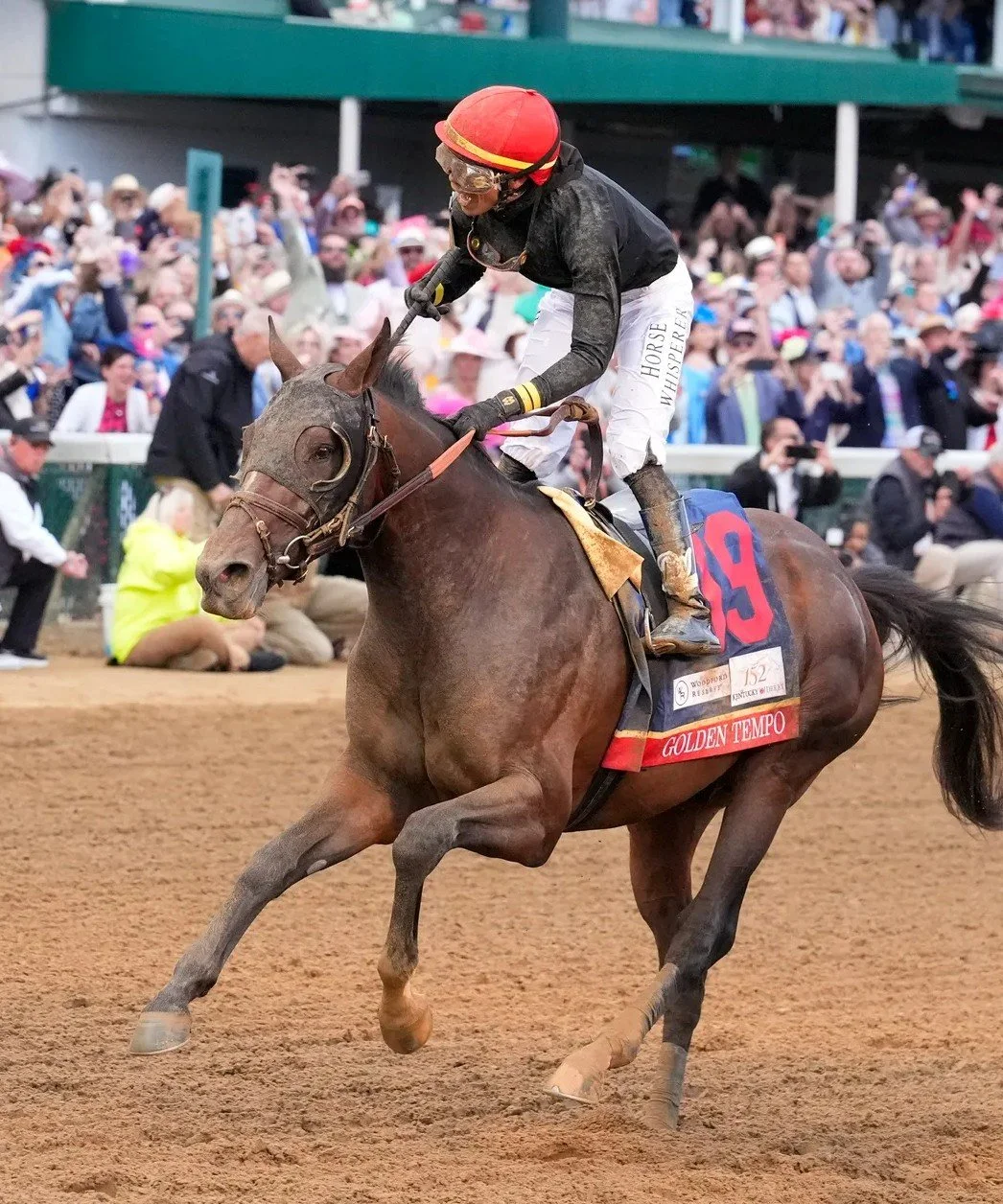 Golden Tempo, a 23-1 long shot, The 152nd Kentucky Derby Winner