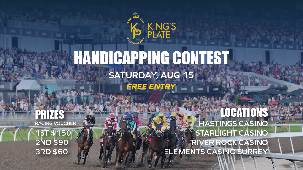 King's Plate Handicapping Contest - August 15