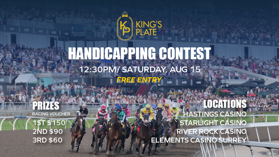 King's Plate Handicapping Contest - August 15