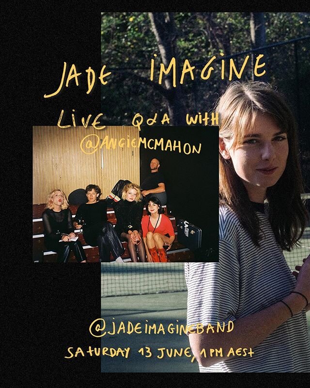This time tomorrow (1pm) my dear friend @angiemcmahon &amp; I are having an IG live face time convo about my EP/music in general but also about whatever we want to talk about because we like talking to each other yay tune in 🌻 last two photos are fr