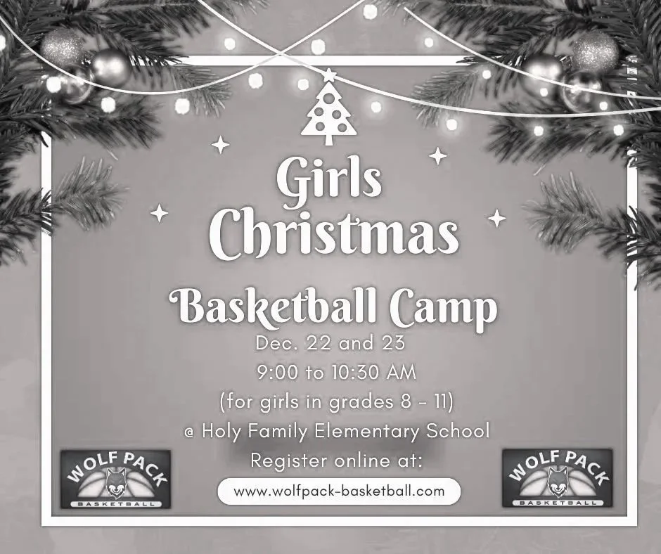 Girls U16, Christmas Basketball Camp