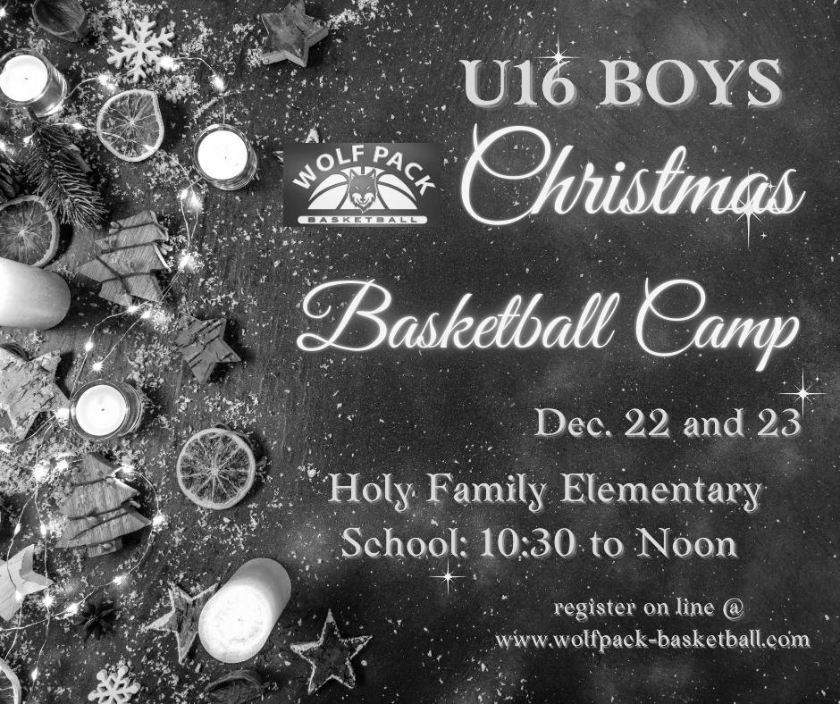 U16  Boys Christmas Player Development Camp