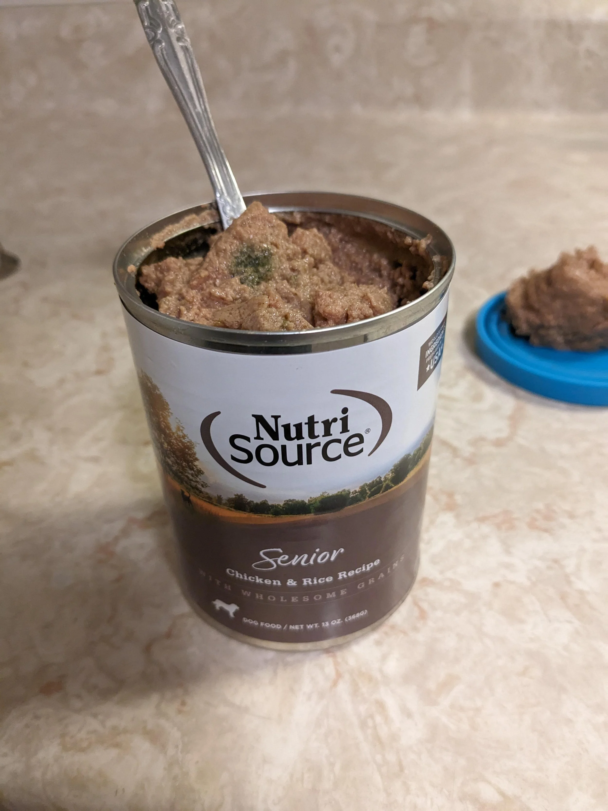 NutriSource Chicken & Rice Recipe Senior Dog Food (13oz) — Natty Pet Shop