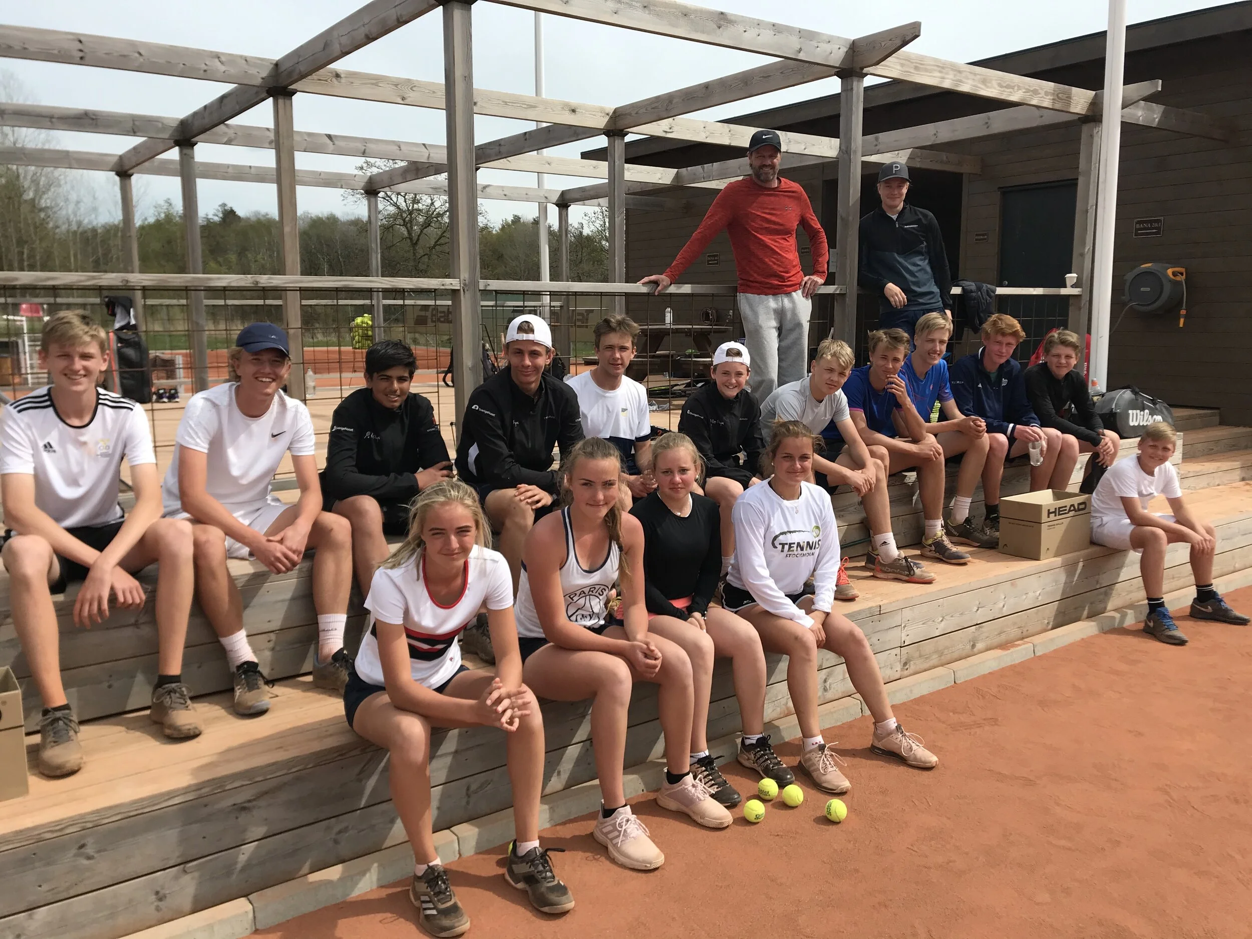 Tufft grusläger i Vallda