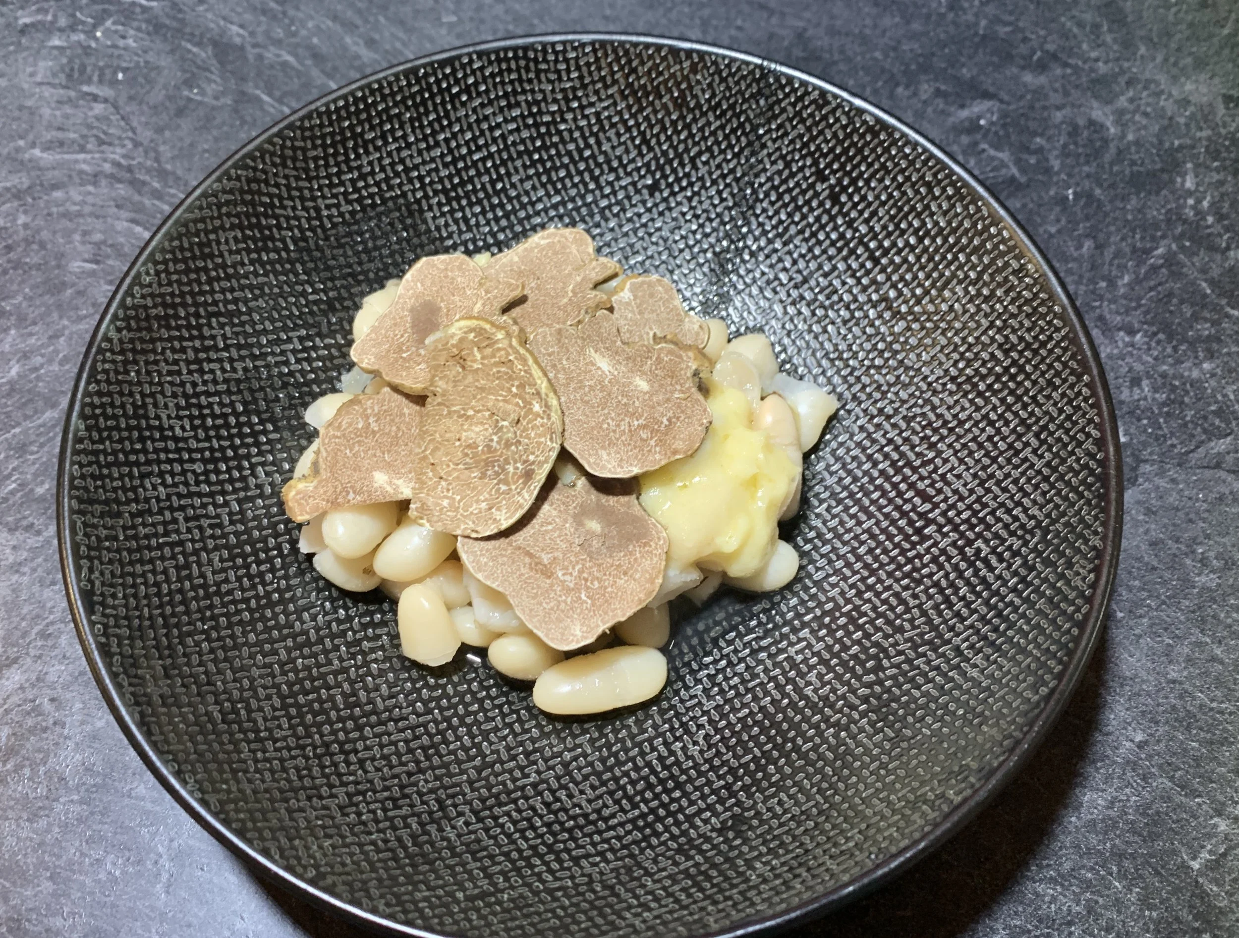 Haricots, Truffe Blanche - Mirazur*** - 3/10