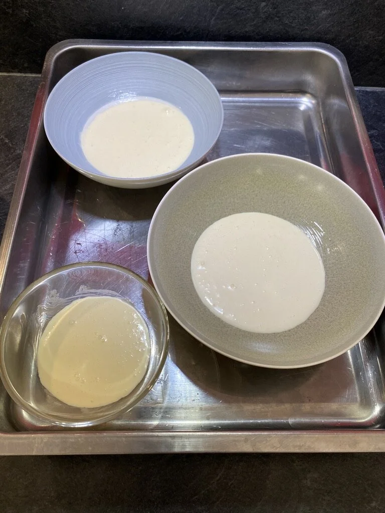 Préparation des flans