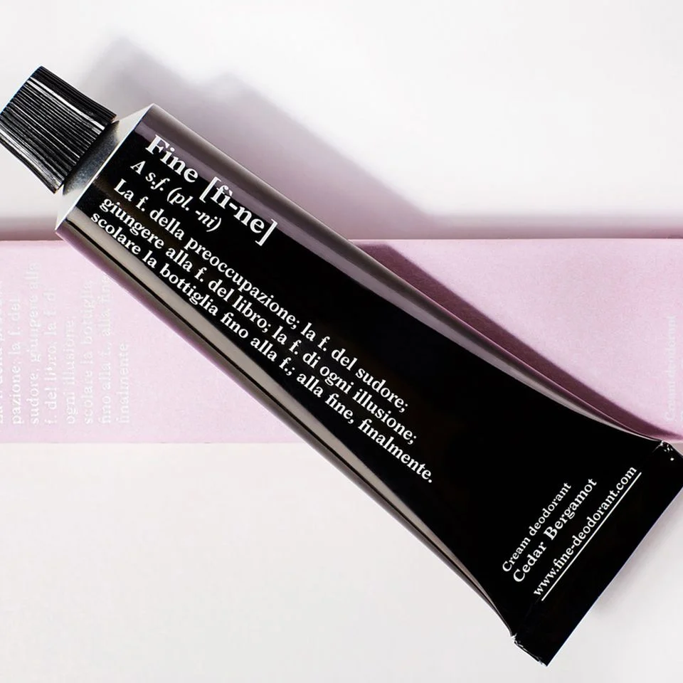 Fine | Organic Deodorant | Cedar Bergamot | Tube