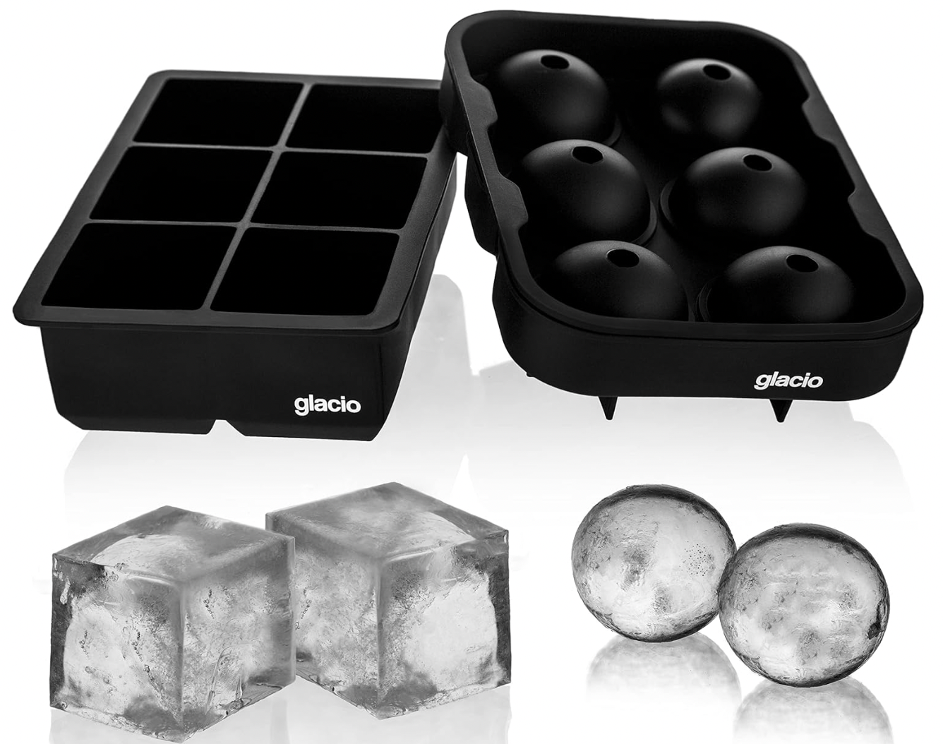 Artisan ice cube trays