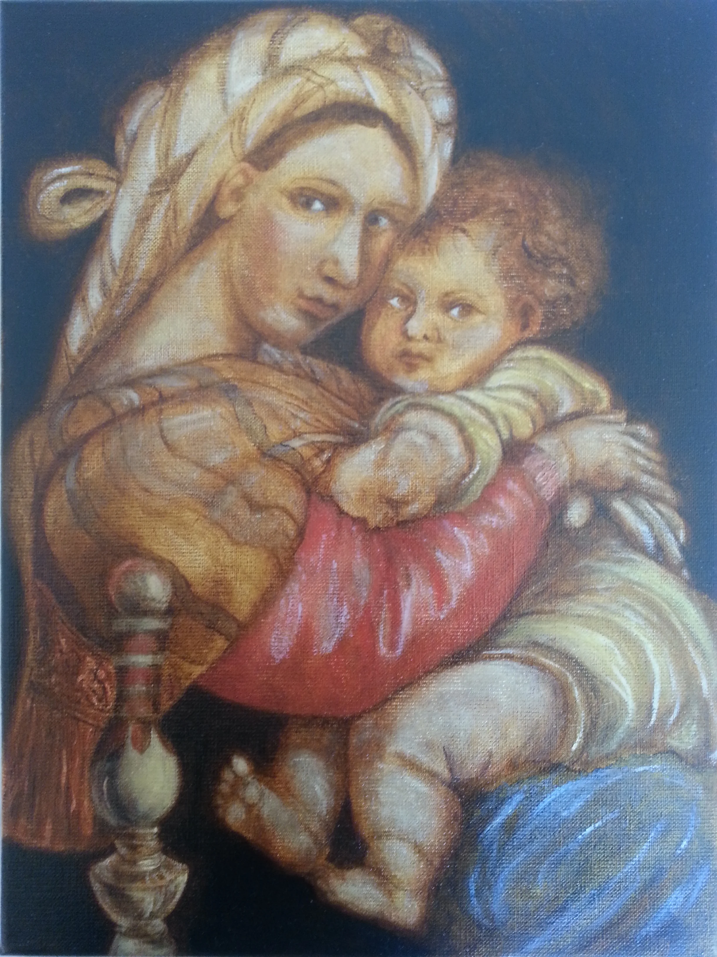 Raphael Madonna Of The Chair