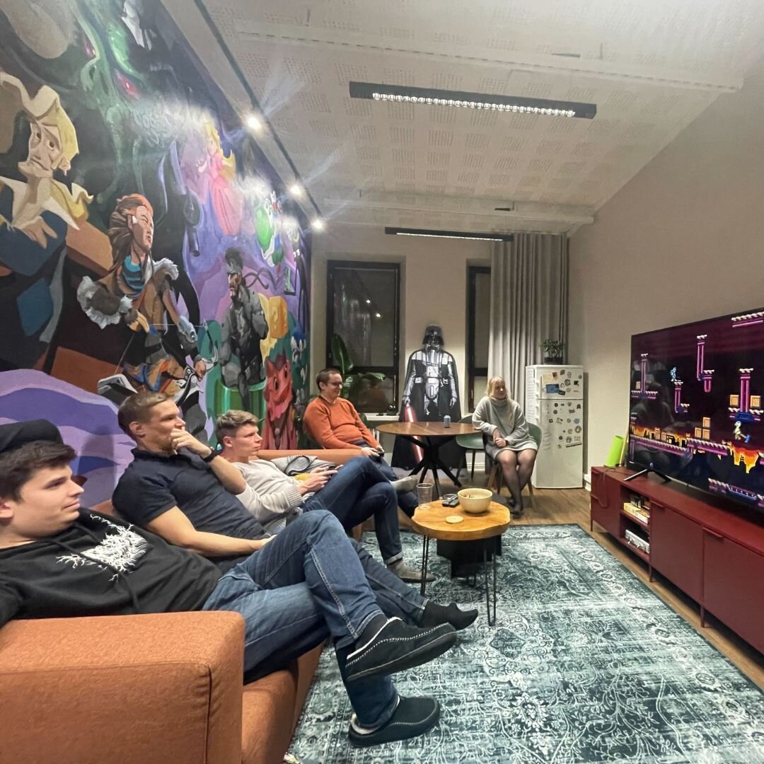 Our DevOps team knows how to have fun at the office. Even when the days are fast-paced, we remember to make some time for our game nights! 🎮