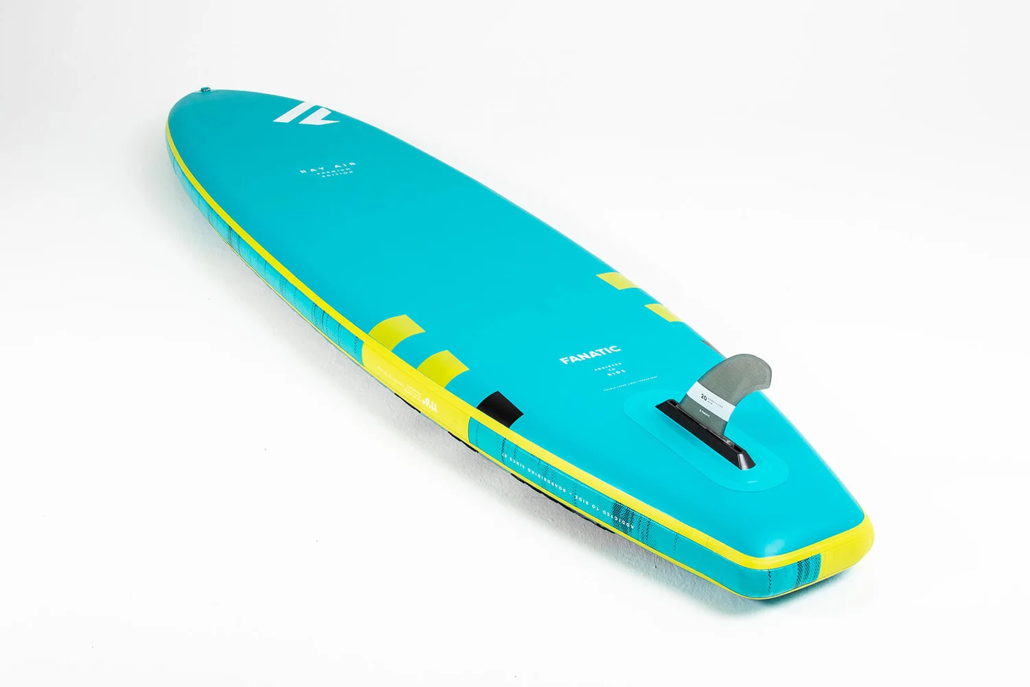 Pack SUP Gonflable Fanatic Fly Air SLT 10'4" - Tout Terrain, Avec Pagaie 315 Cm, Gris