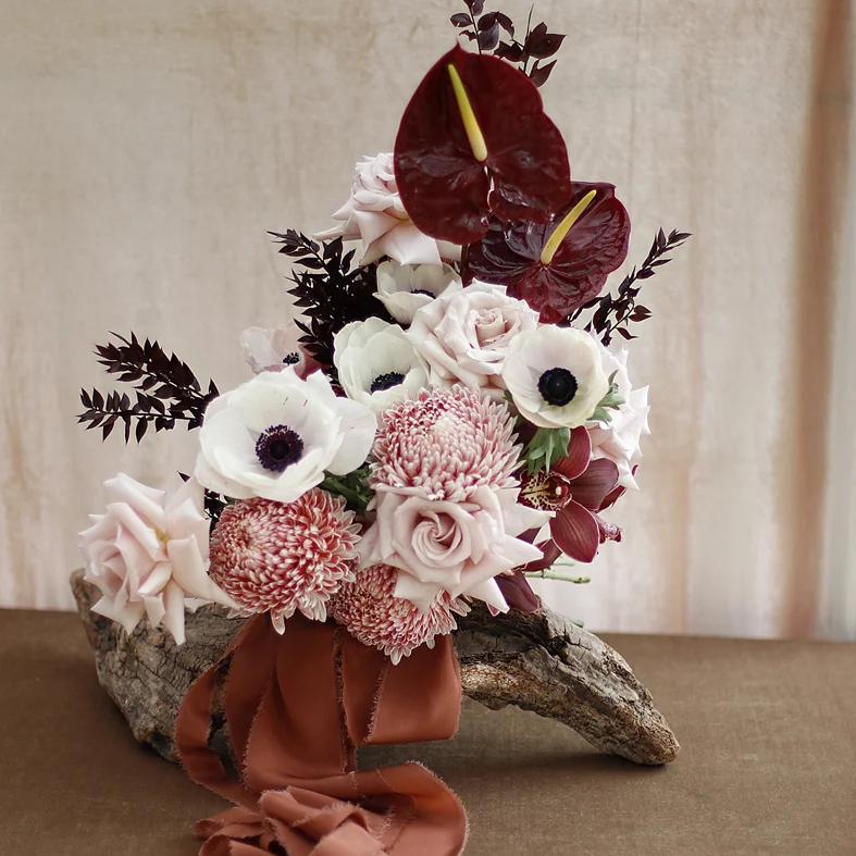 Toffee - Crepe Mulberry Silk Ribbon