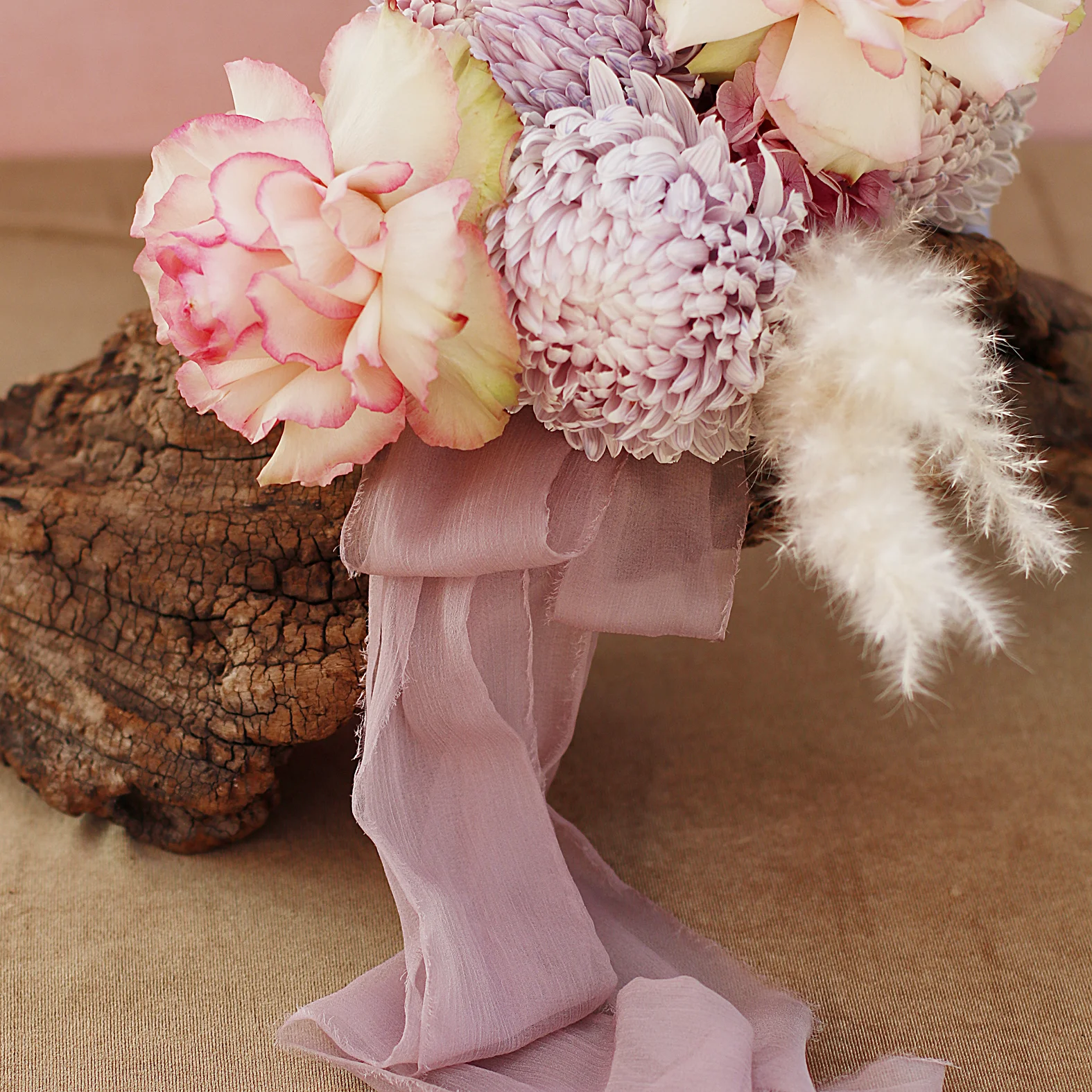 Blue Moon - Crinkle Mulberry Silk Ribbon