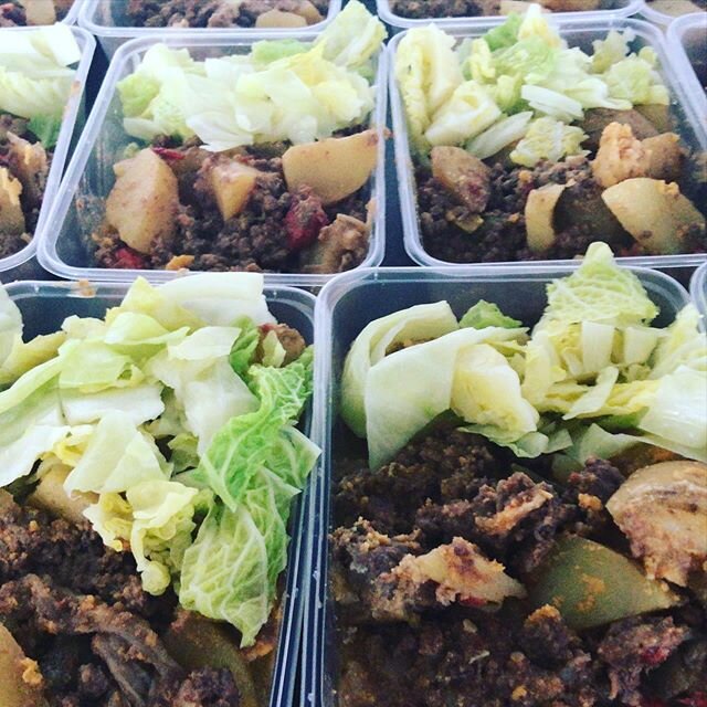 Choice 2- casserole w Cabbage and potatoes - proper comfort food and packed full of goodness #feedingcroydon #cookingforthecommunity #croydon