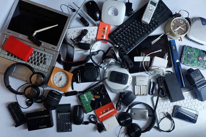 Laptops, batteries, music equipment, digital cameras and more have to be properly recycled.