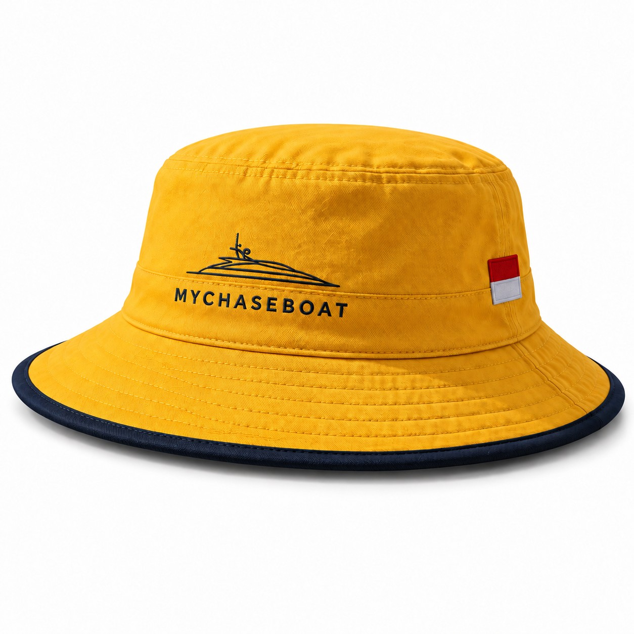 Yellow yacht bucket hat, cord removed.png