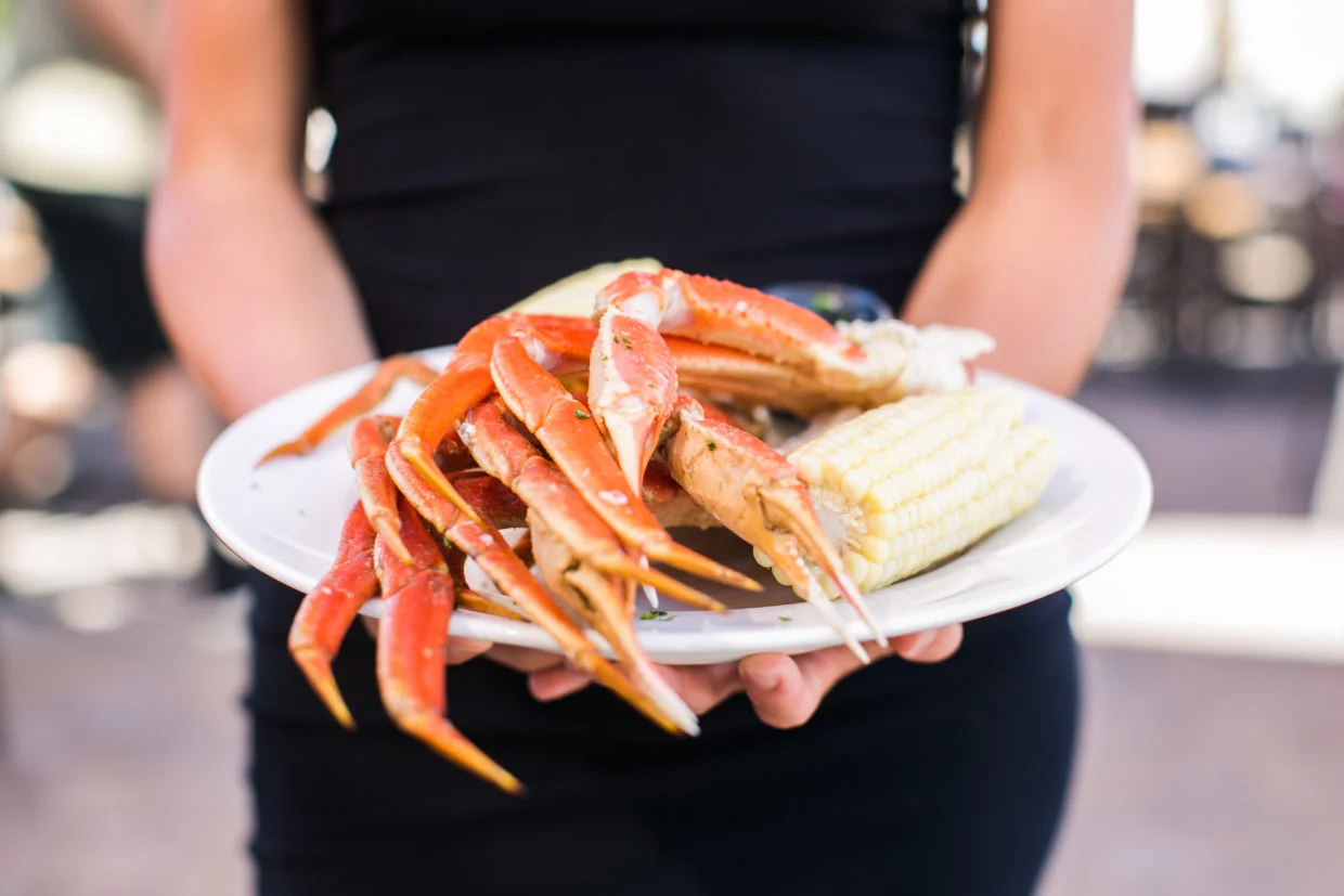 Join us for crab night on Sunday & Monday!