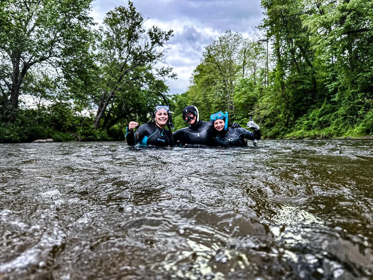 We had an amazing time adventuring with @oxbowriversnorkeling yesterday! 🤿💦
We can&rsquo;t wait to show you how special our local freshwater ecosystems are.
HUGE thank you to Kevin from Oxbow for sharing his endless knowledge with us &amp; we are s