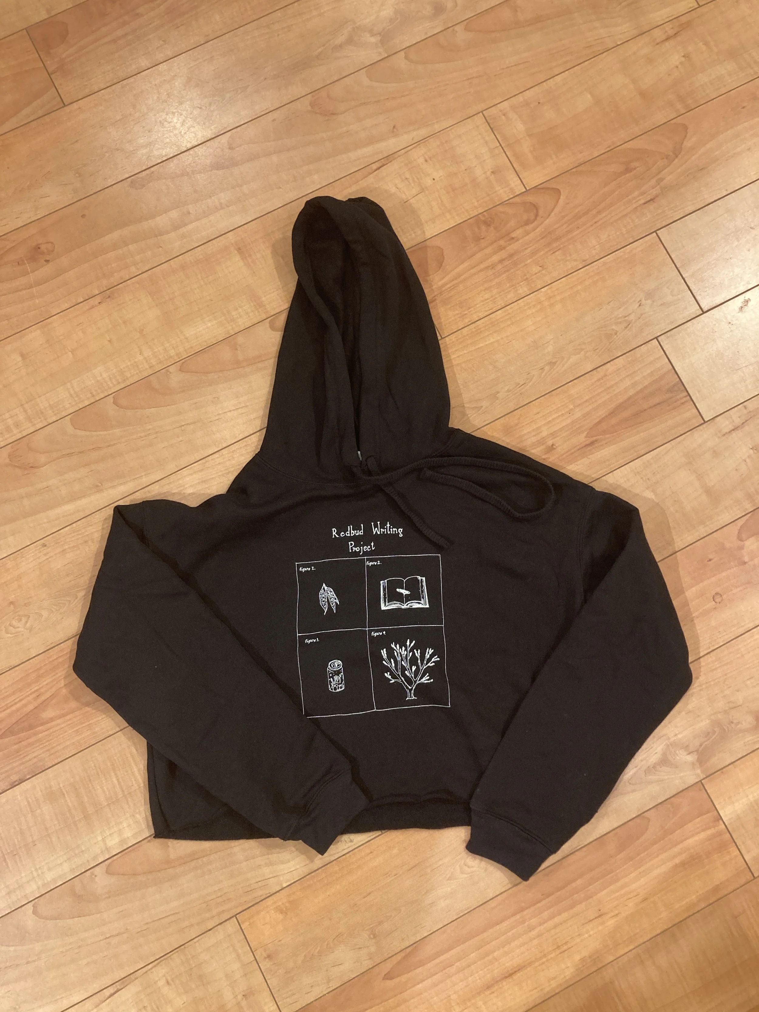 Redbud cropped hoodie