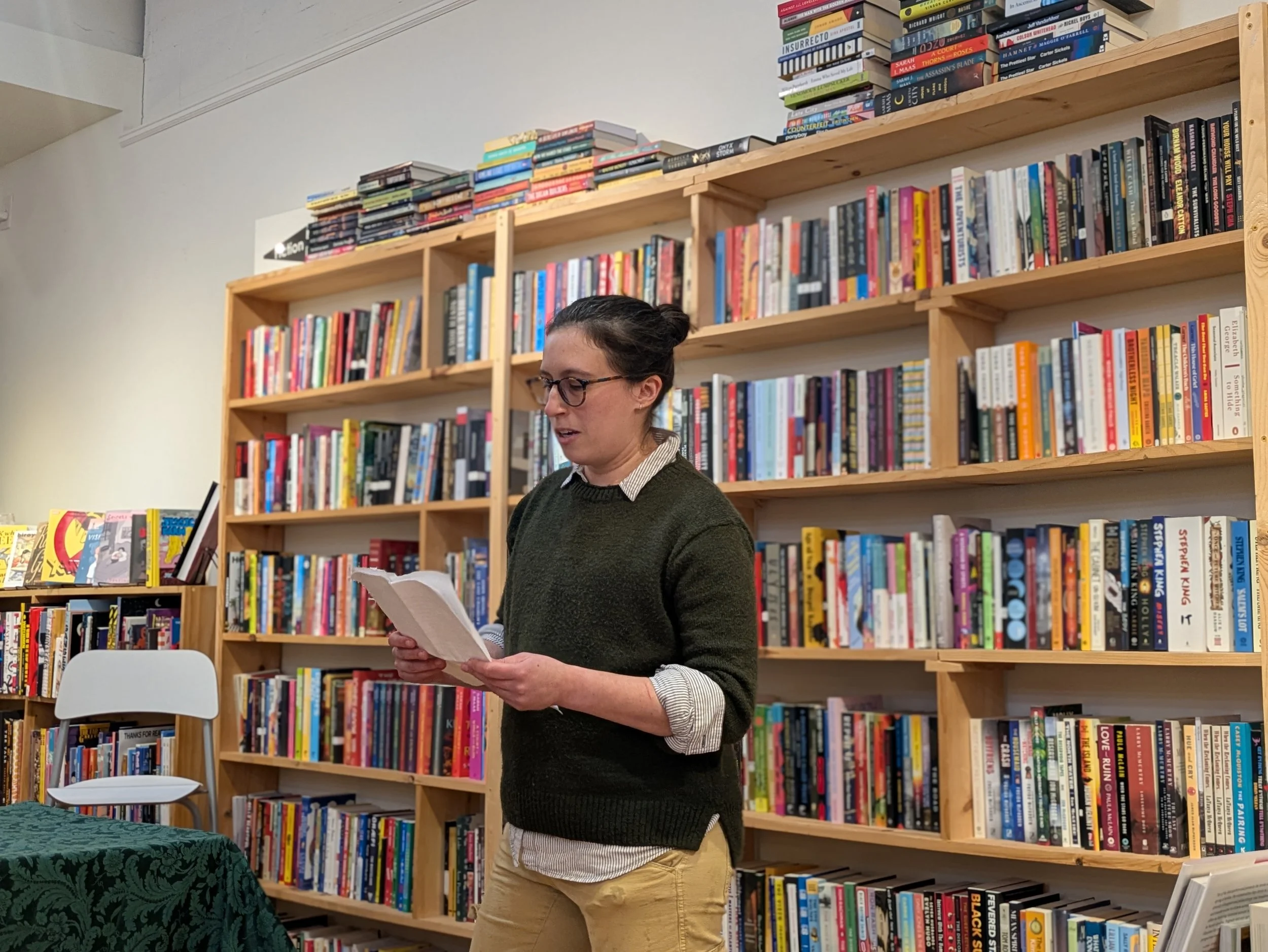 What Happens at a Redbud Class Reading--Plus: Some Reading Tips