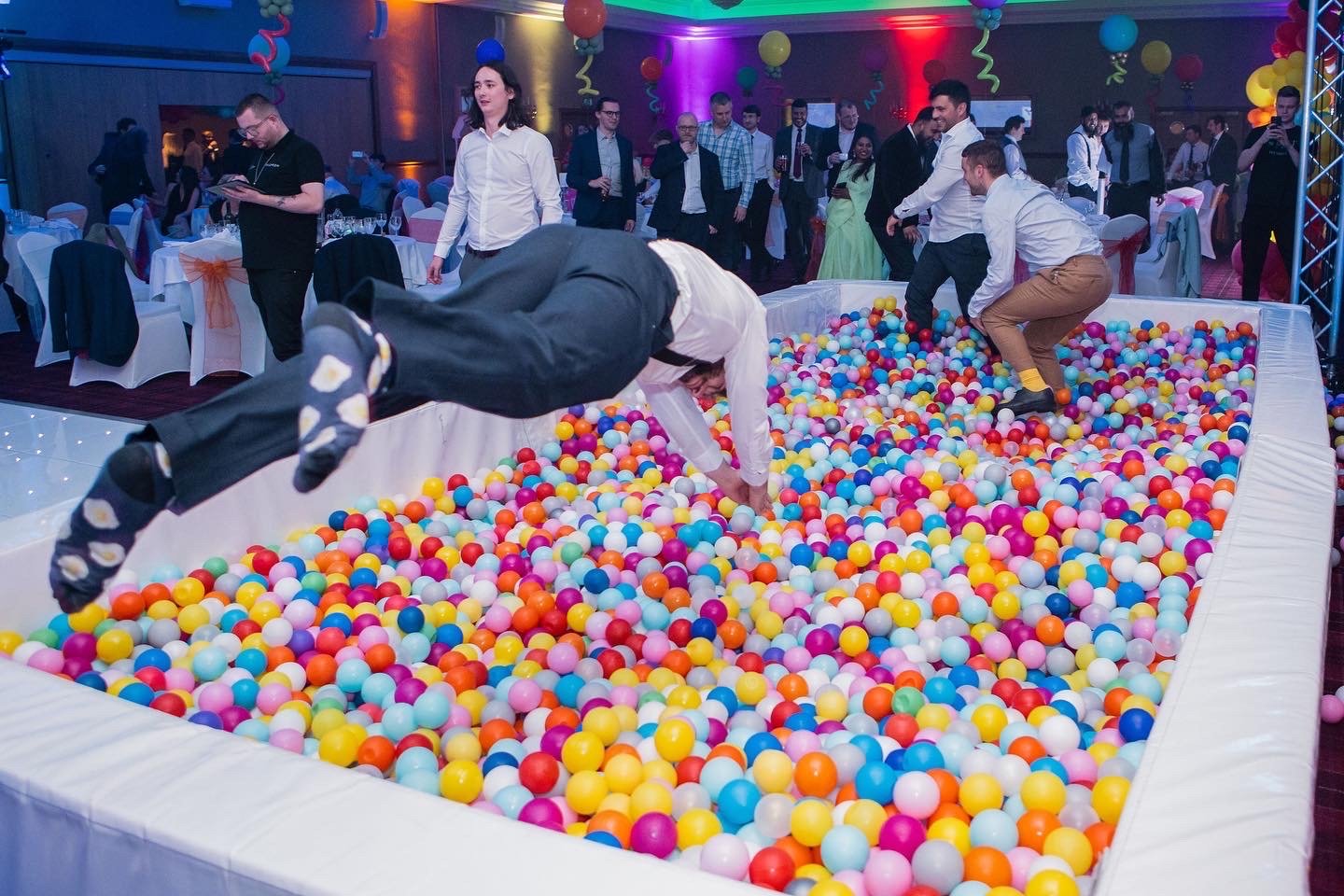 Giant ball pit hire north west