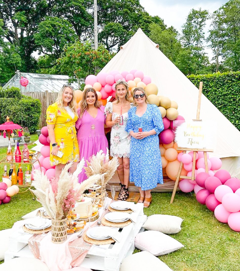 Kids Party Ideas - Glamping