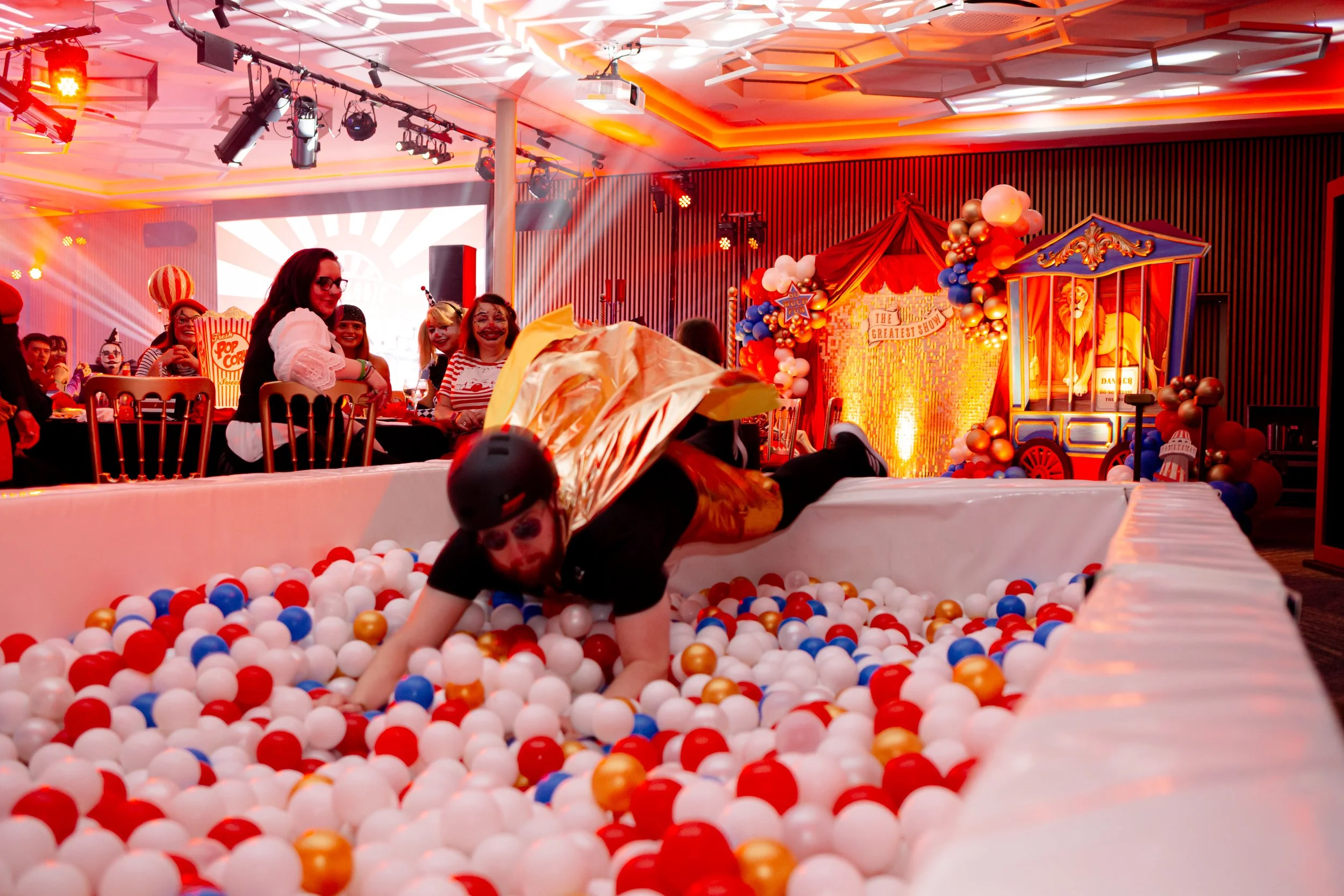 Giant adult ball pit hire cheshire