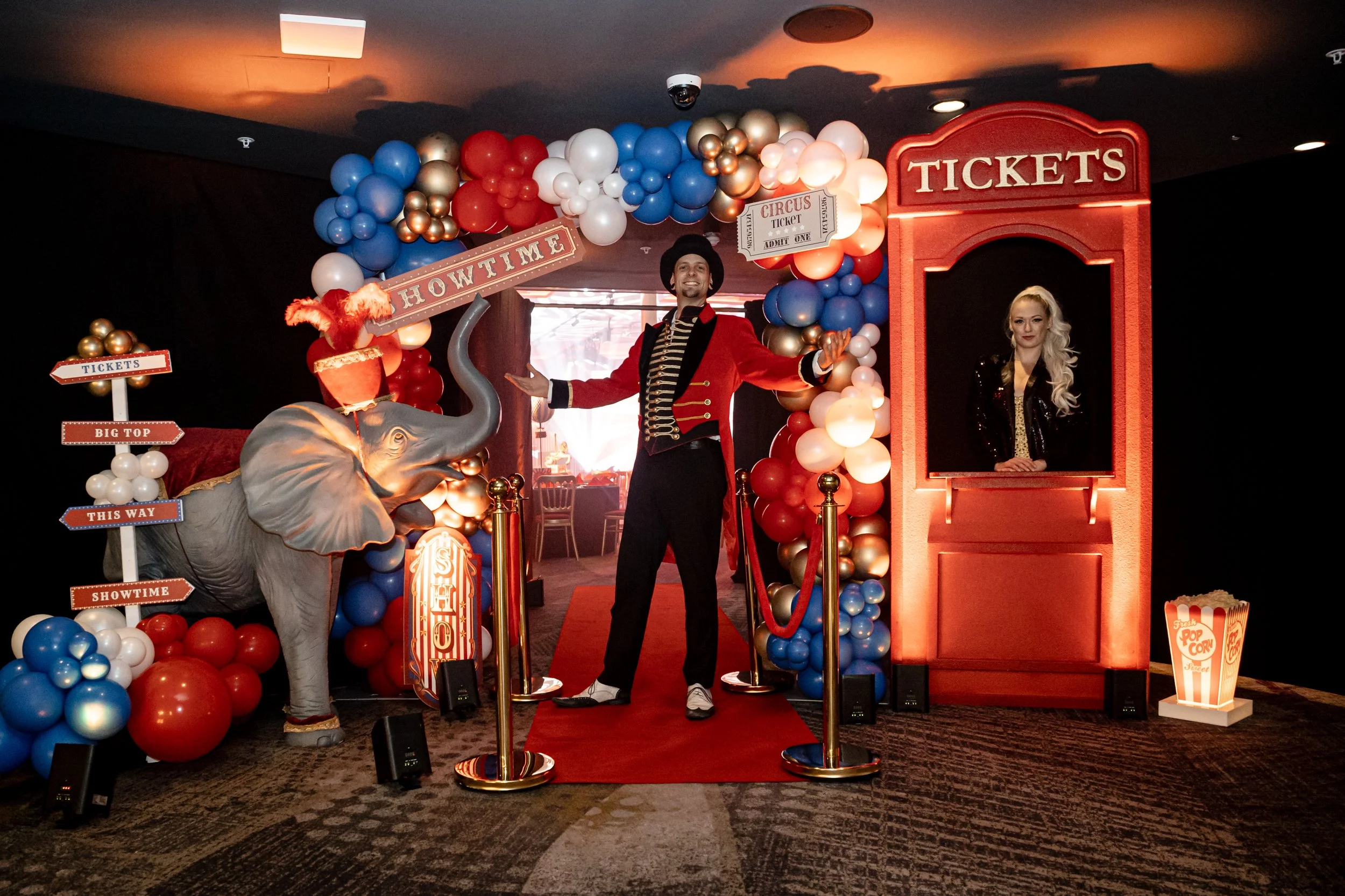 Circus party cheshire