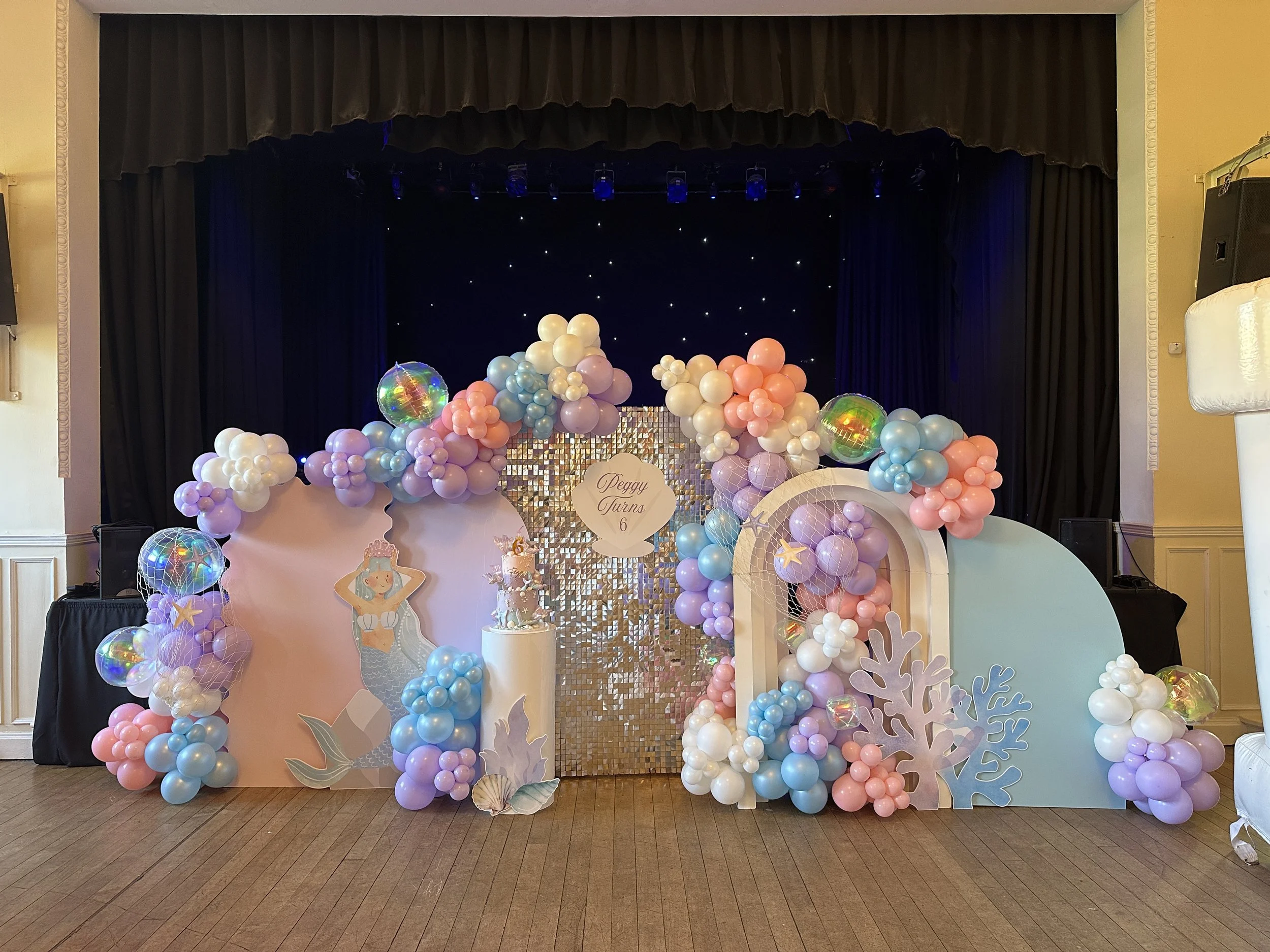 Mermaid party decor
