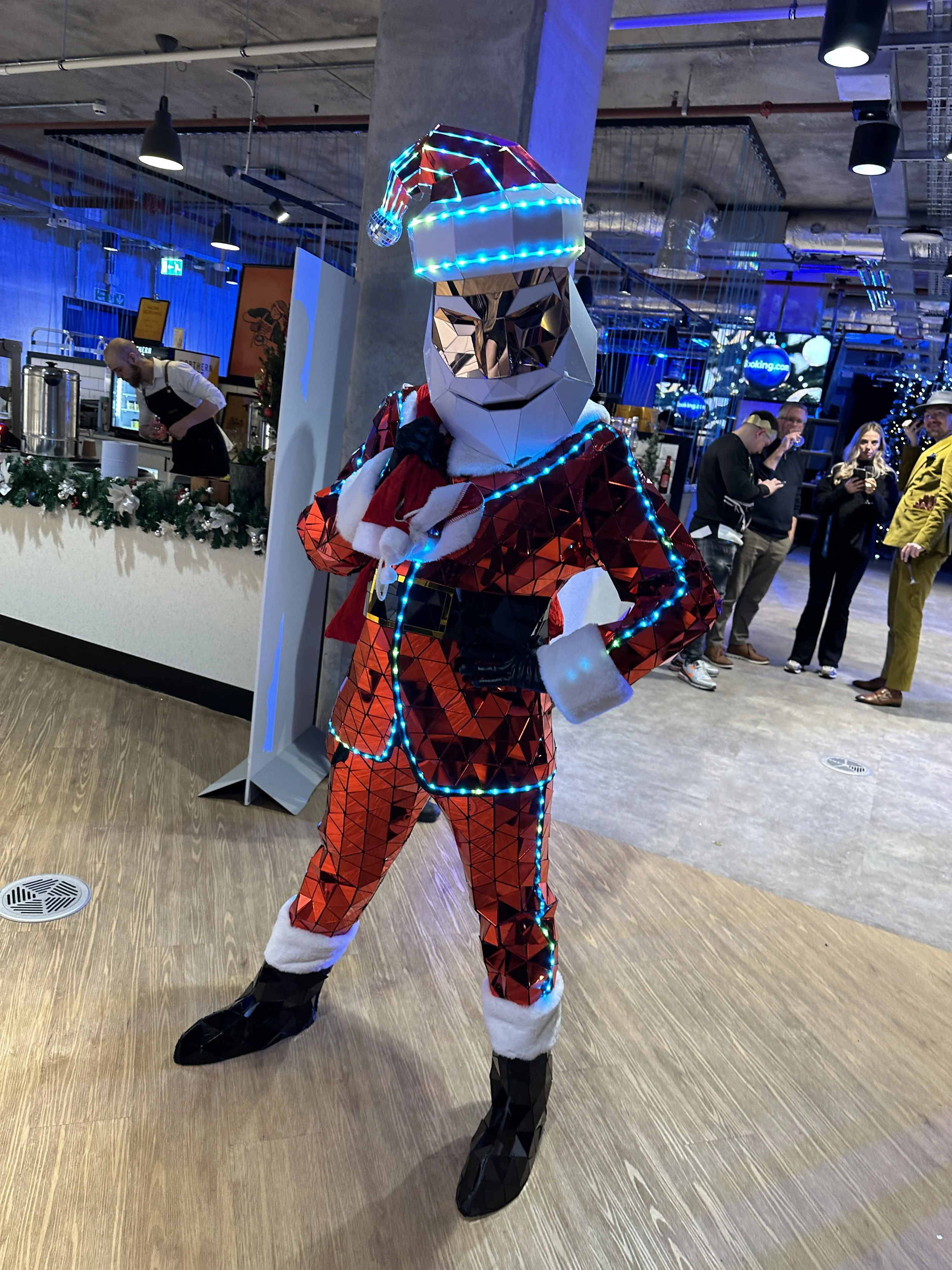 Disco santa entertainer manchester